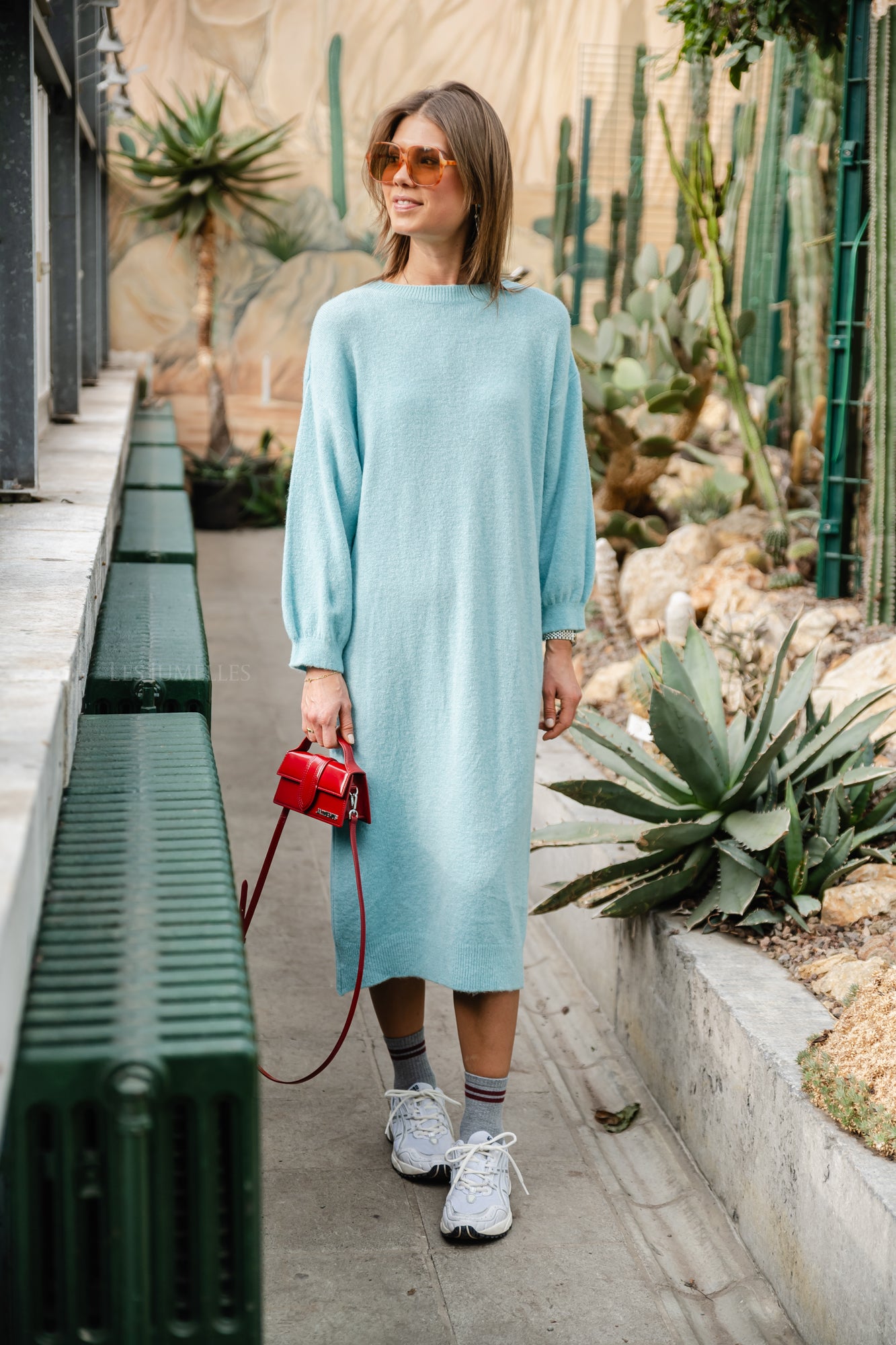 Lea dress turquoise