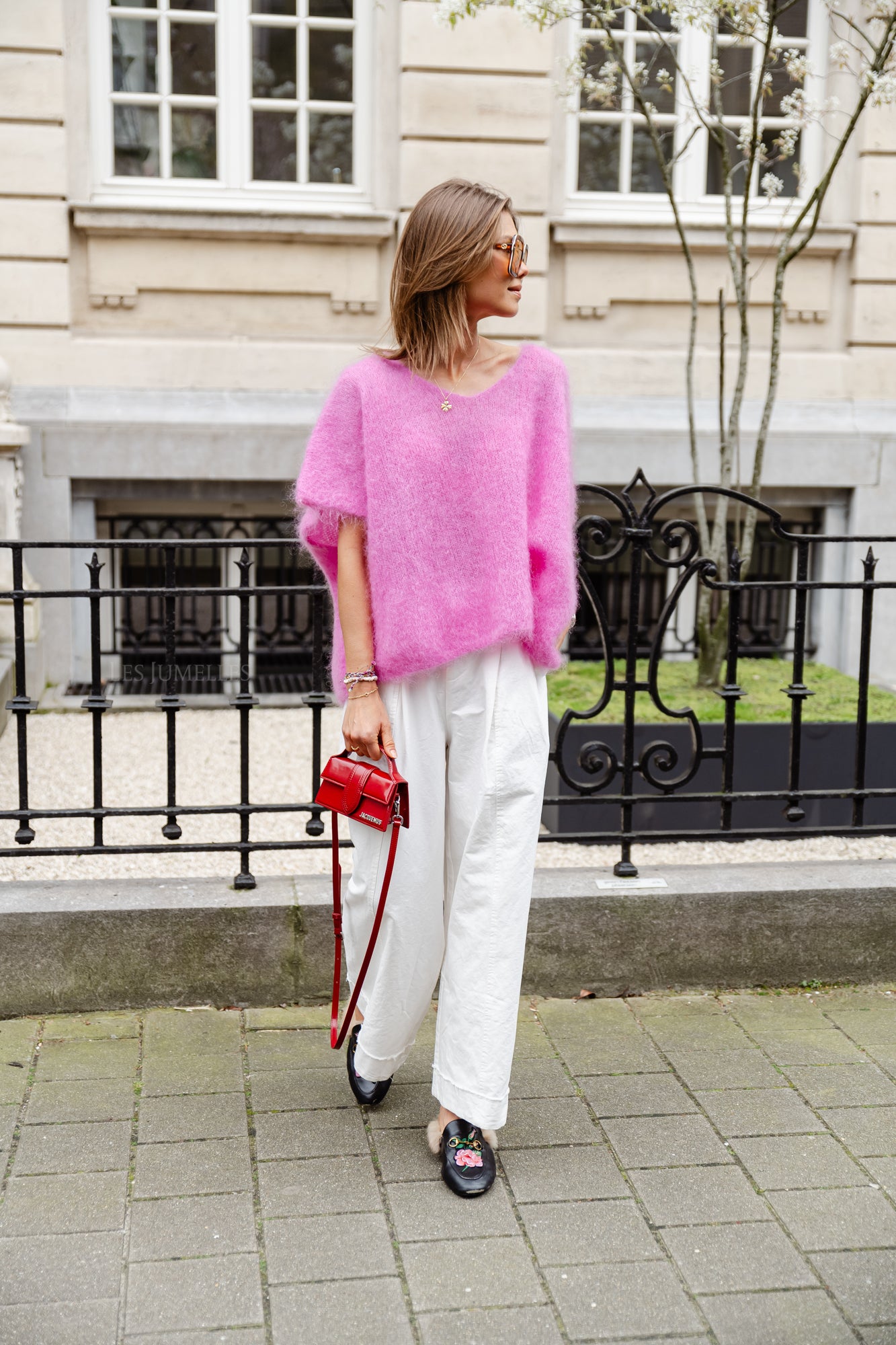 Odile jumper candy pink