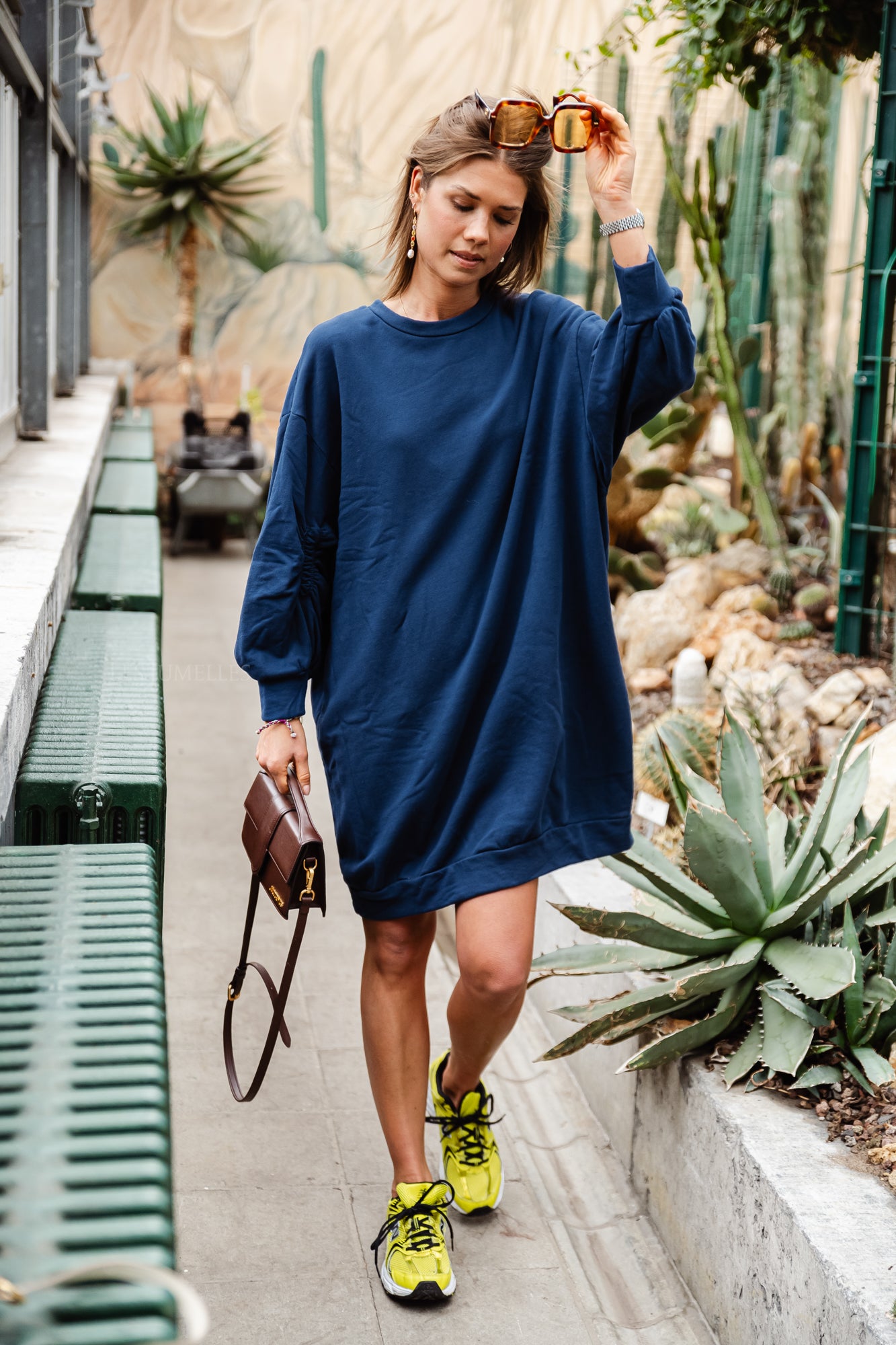 Kyra sweater dress navy