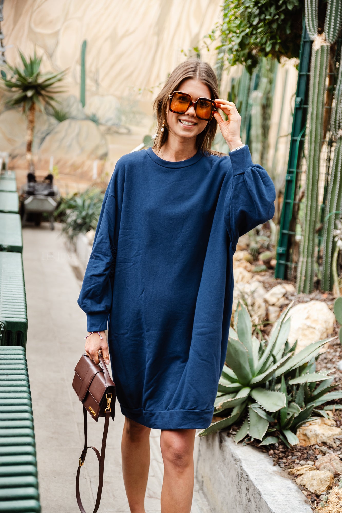 Kyra sweater dress navy