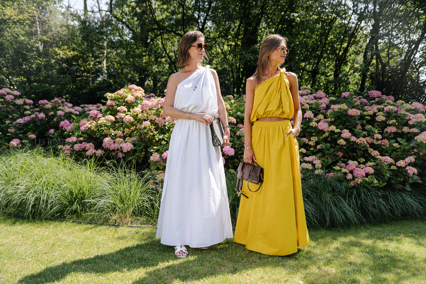 Fran long skirt white