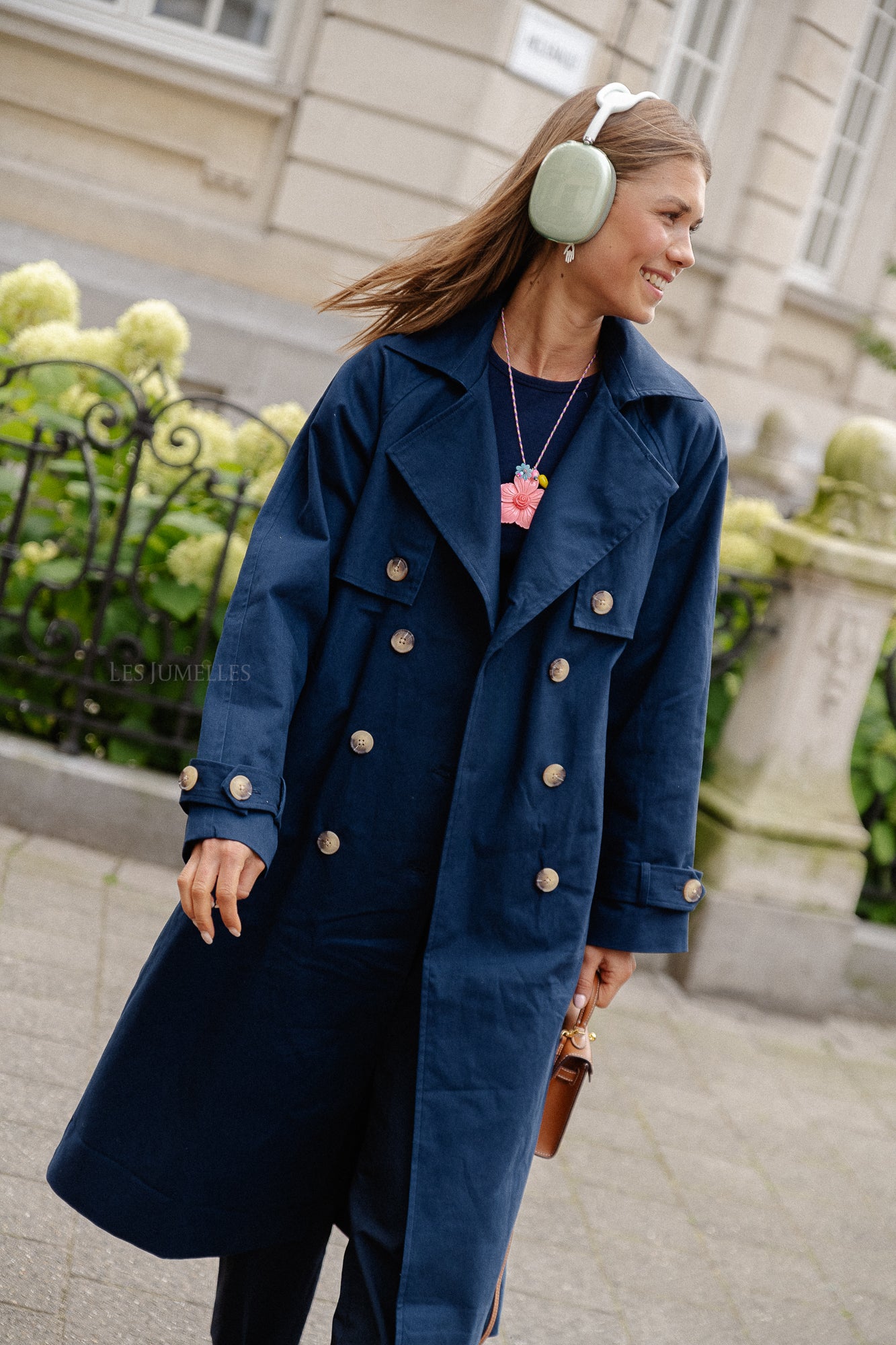 YASTeronimo trench coat navy