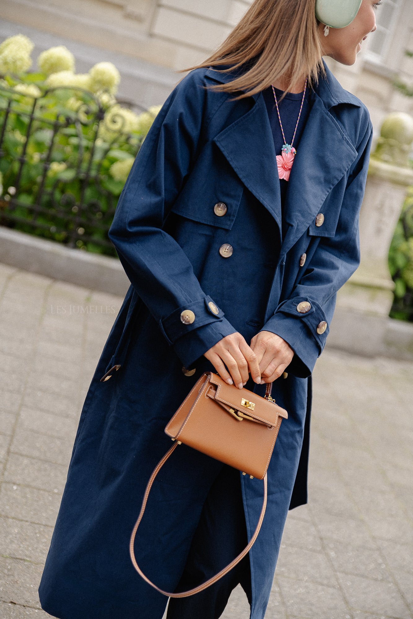 YASTeronimo trench coat navy