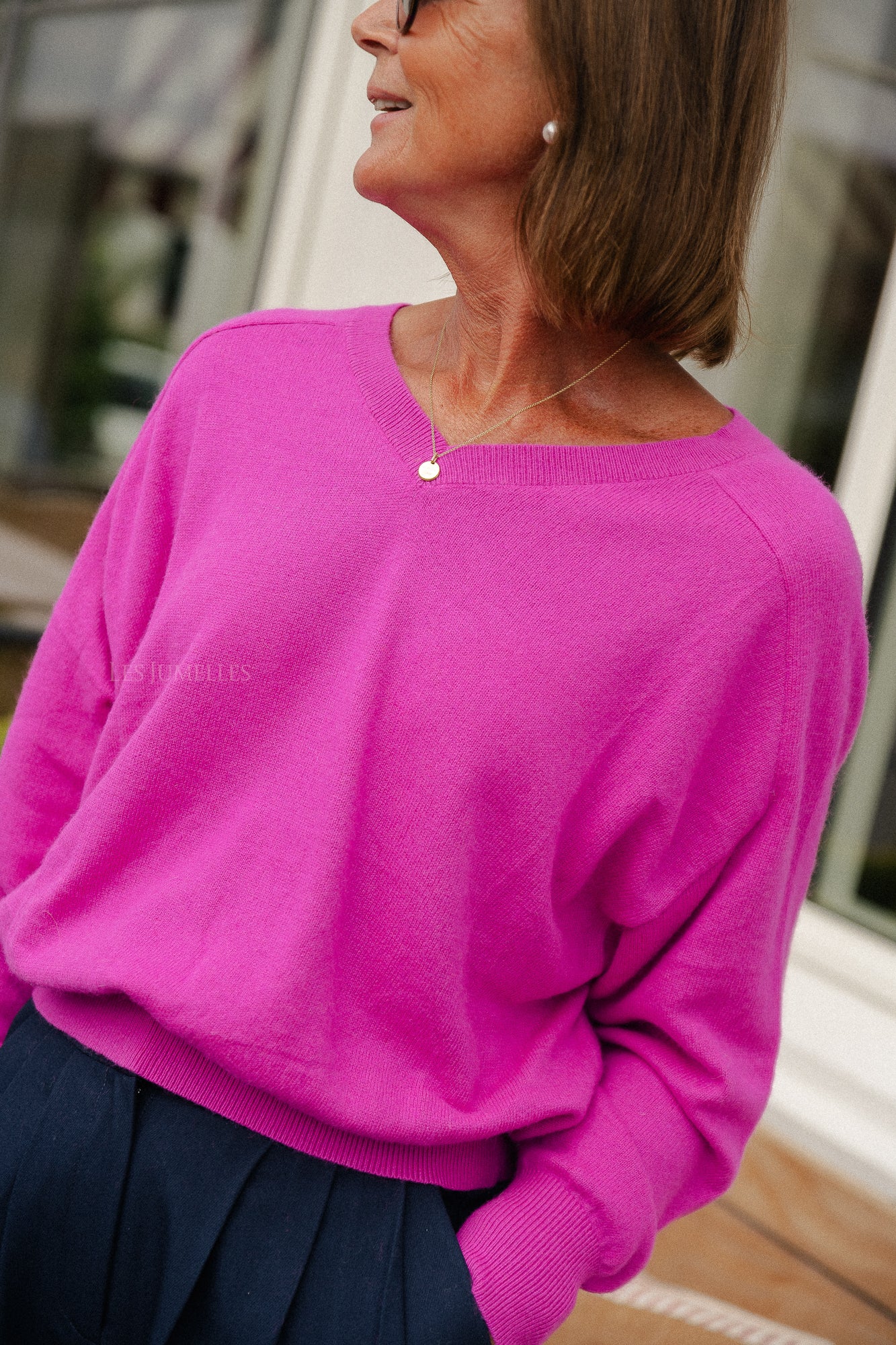 Maya-Pullover magenta