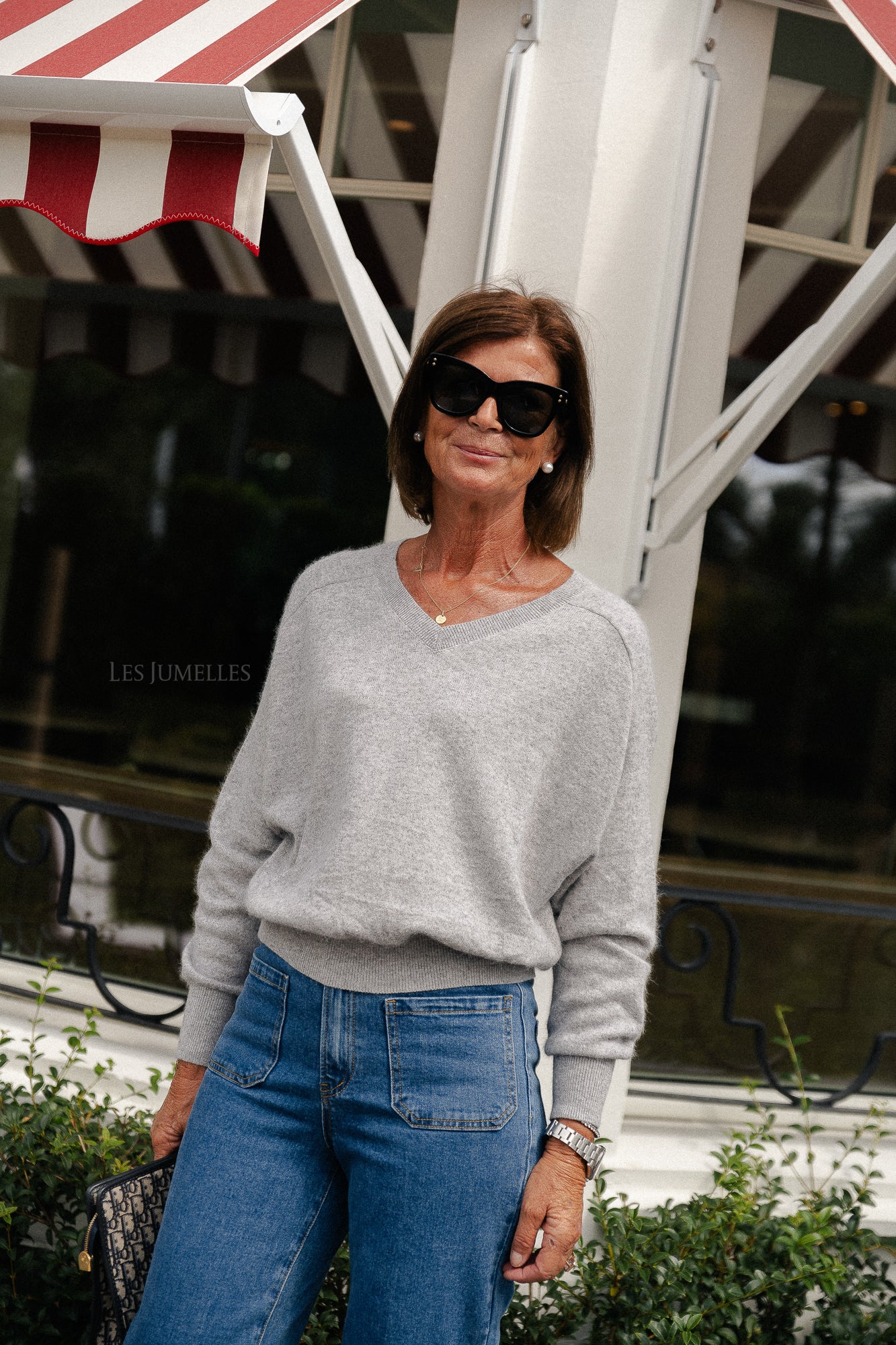 Maya Pullover grau