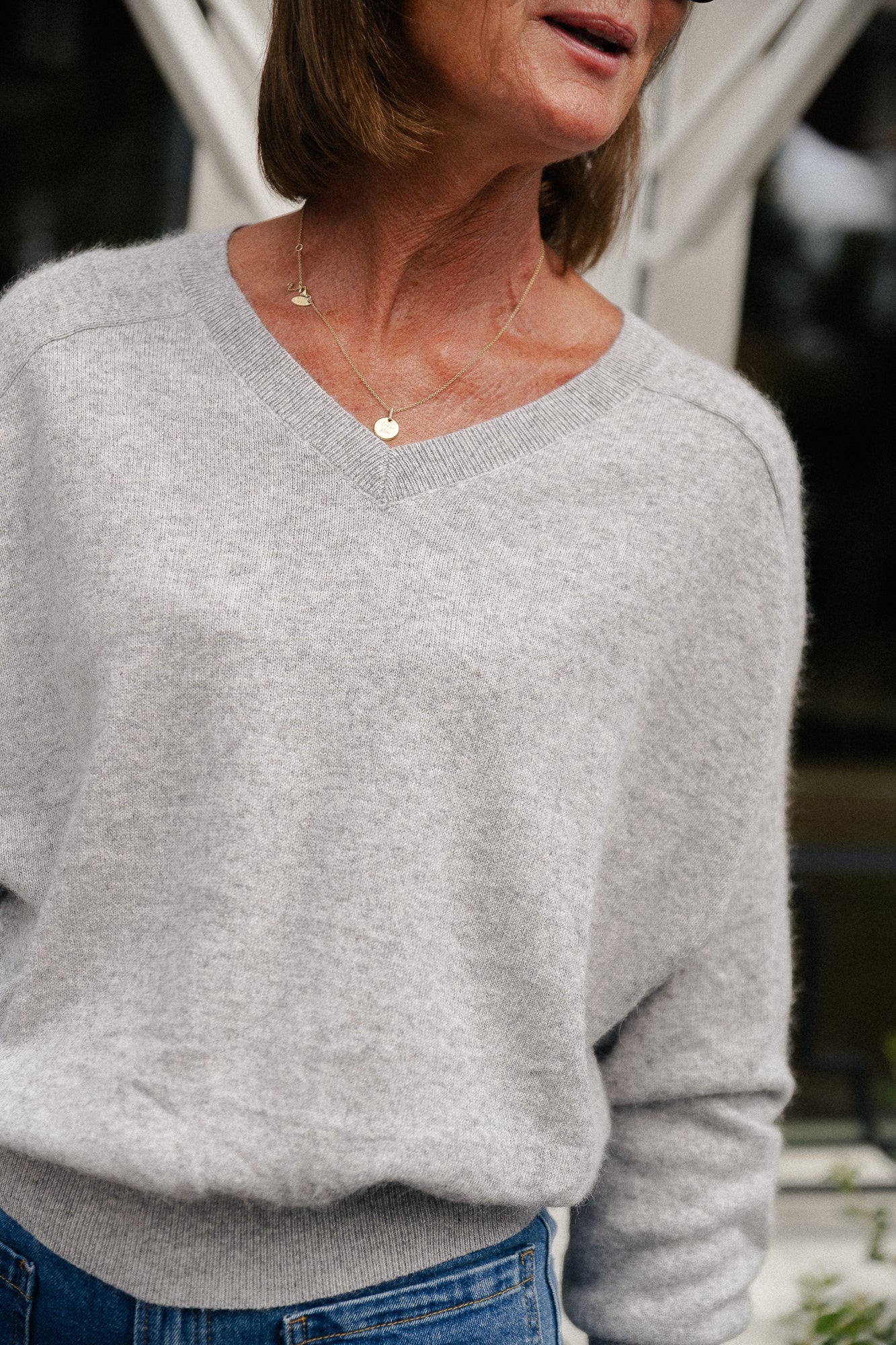 Maya Pullover grau