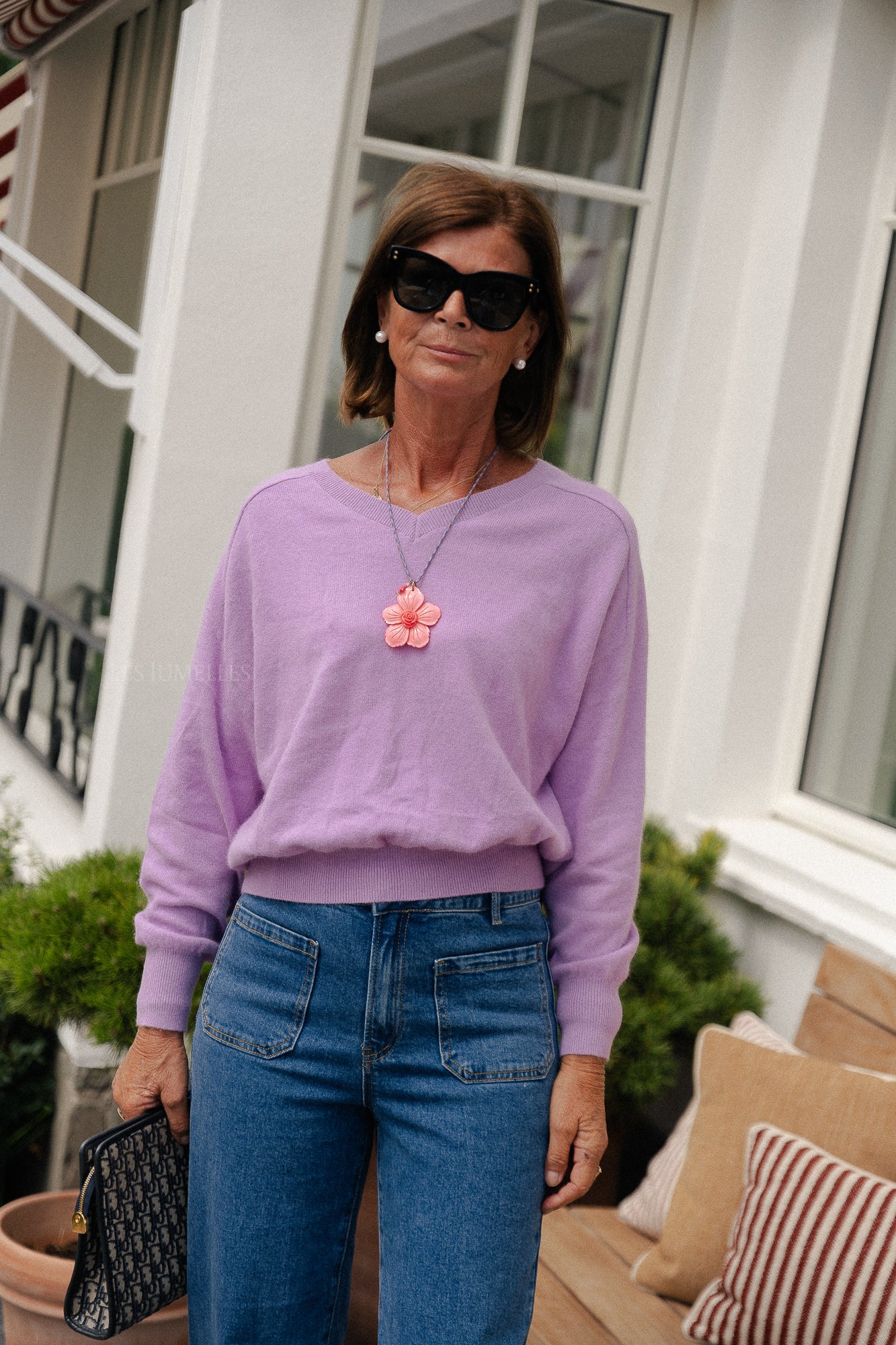 Maya jumper lilac