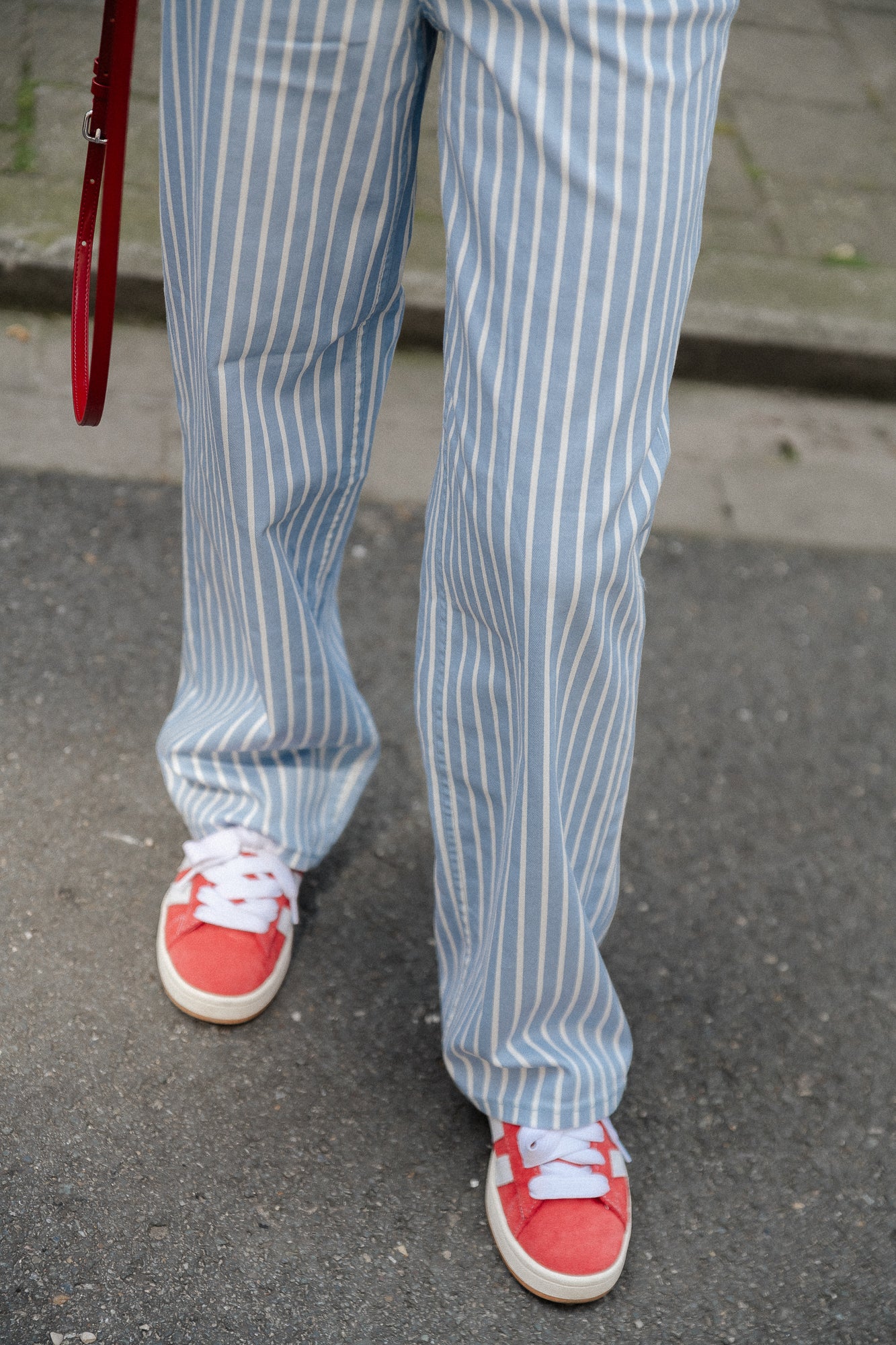 YASLeonora HW denim jeans kentucky blue/star white