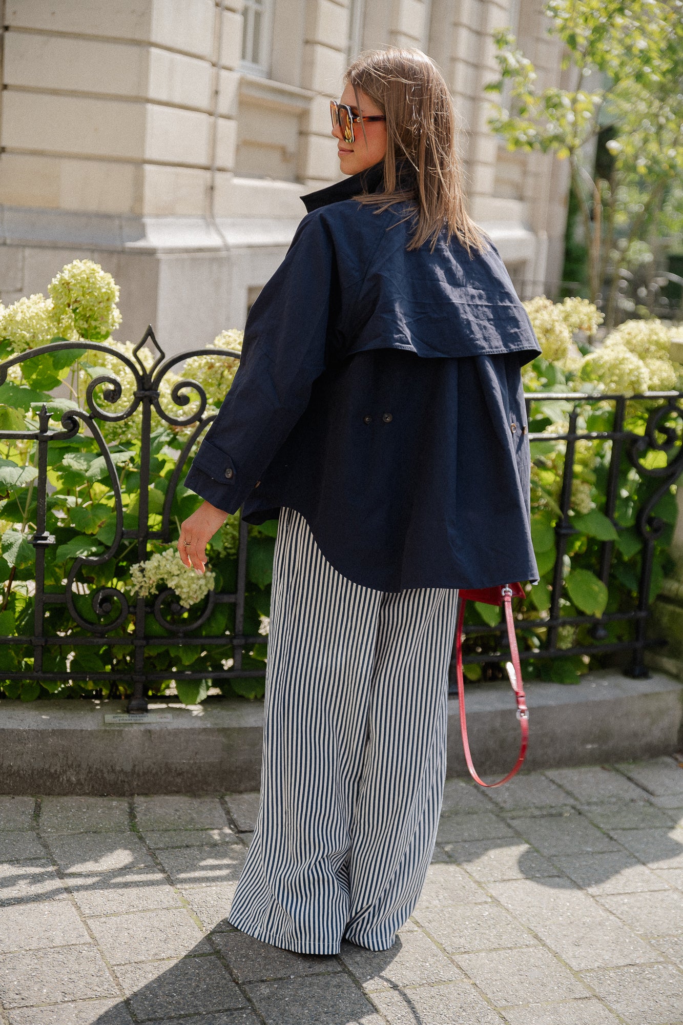 Bobbi trenchcoat navy