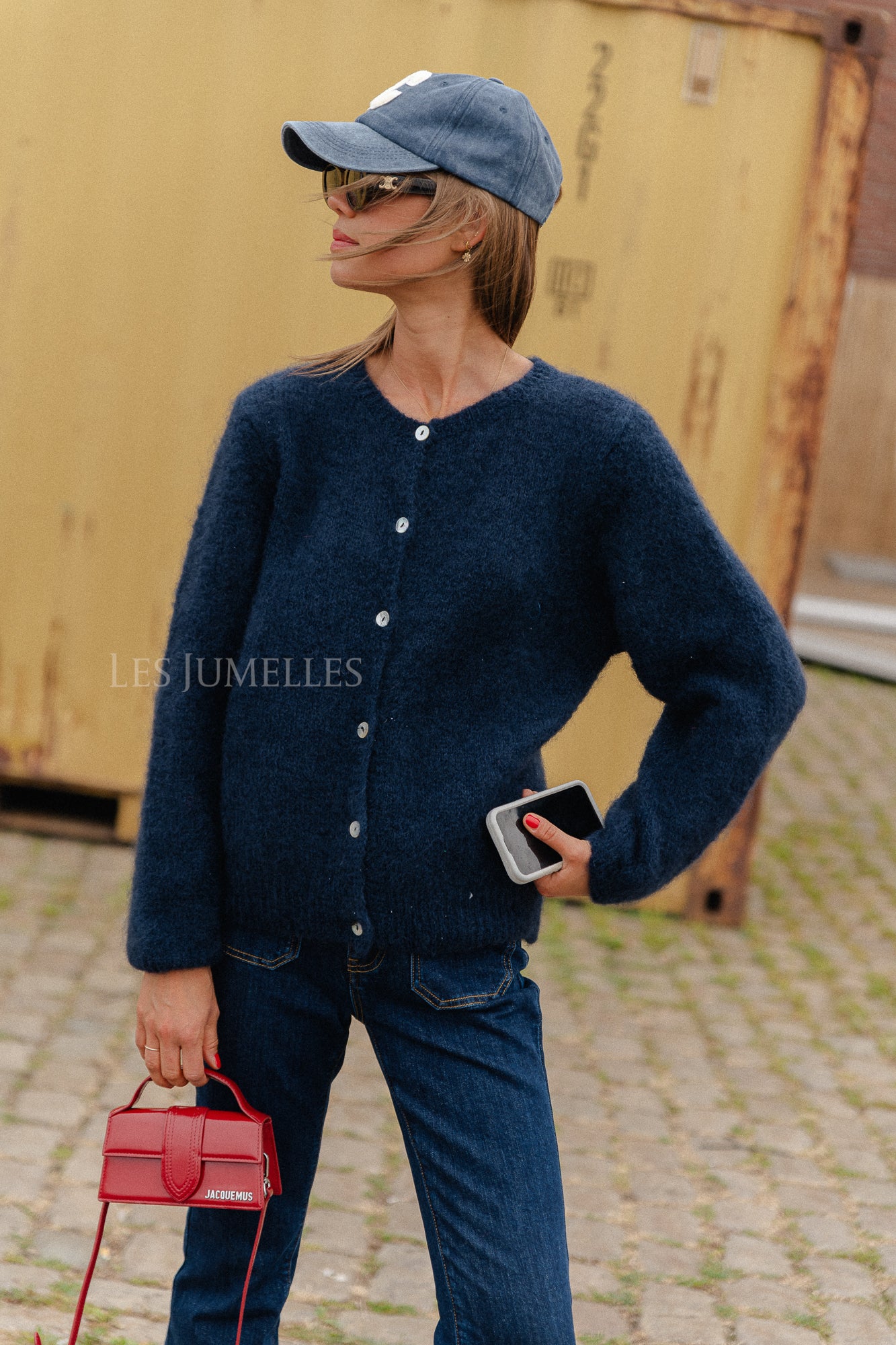 Charlie cardigan navy