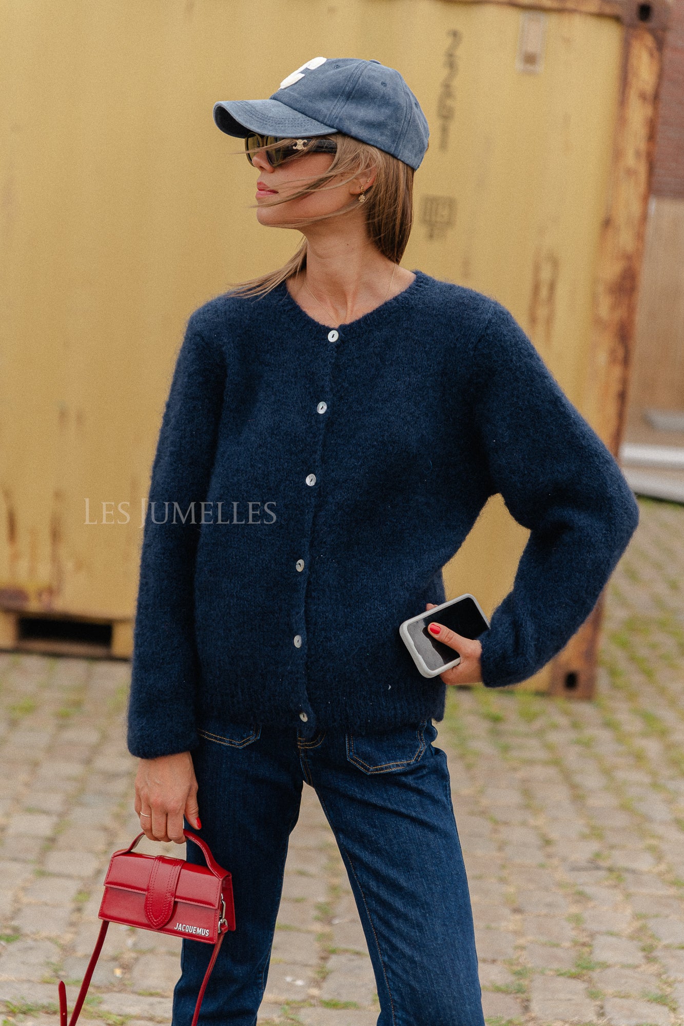 Charlie cardigan navy