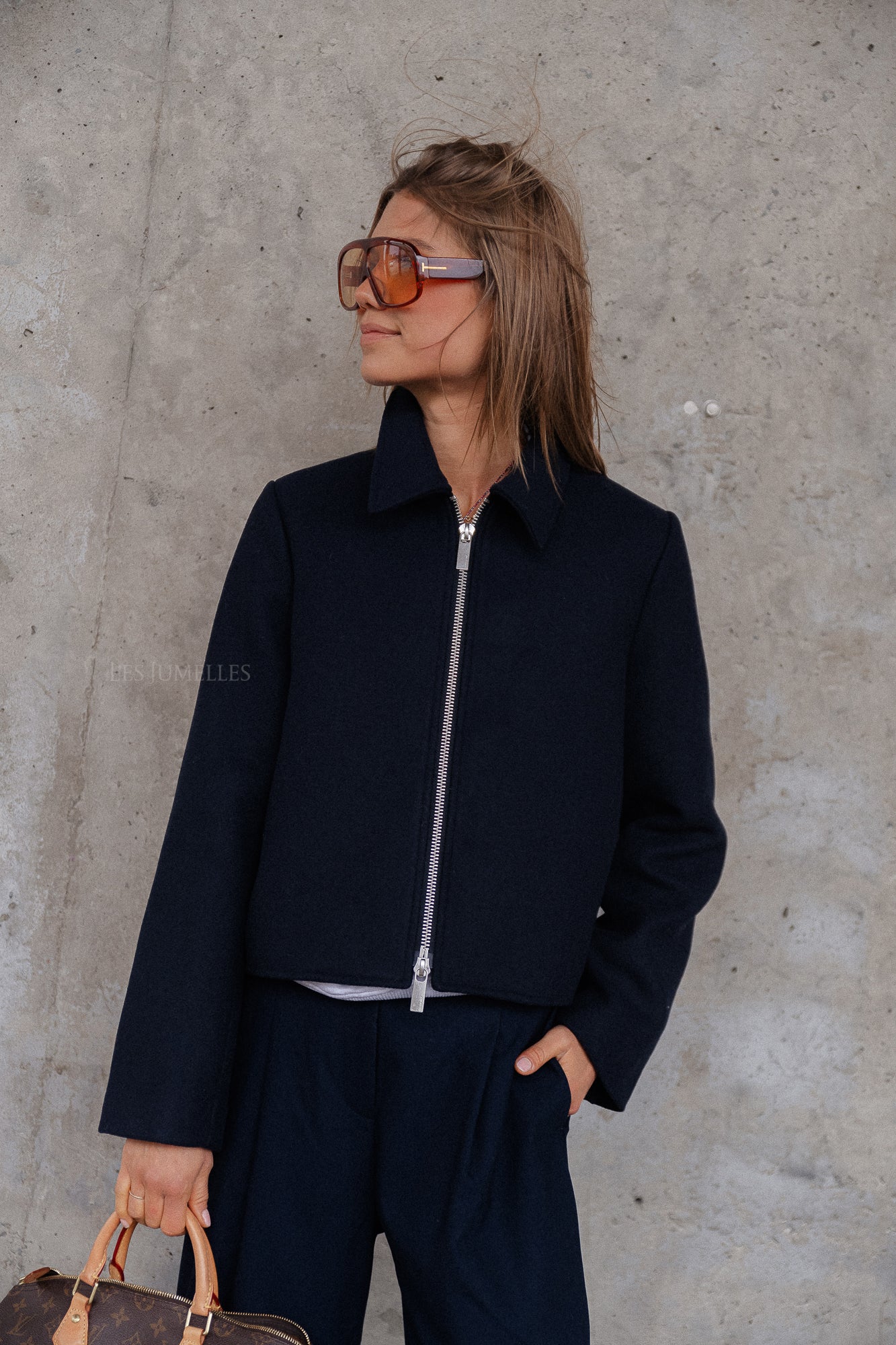 SLFSelma short jacket dark sapphire