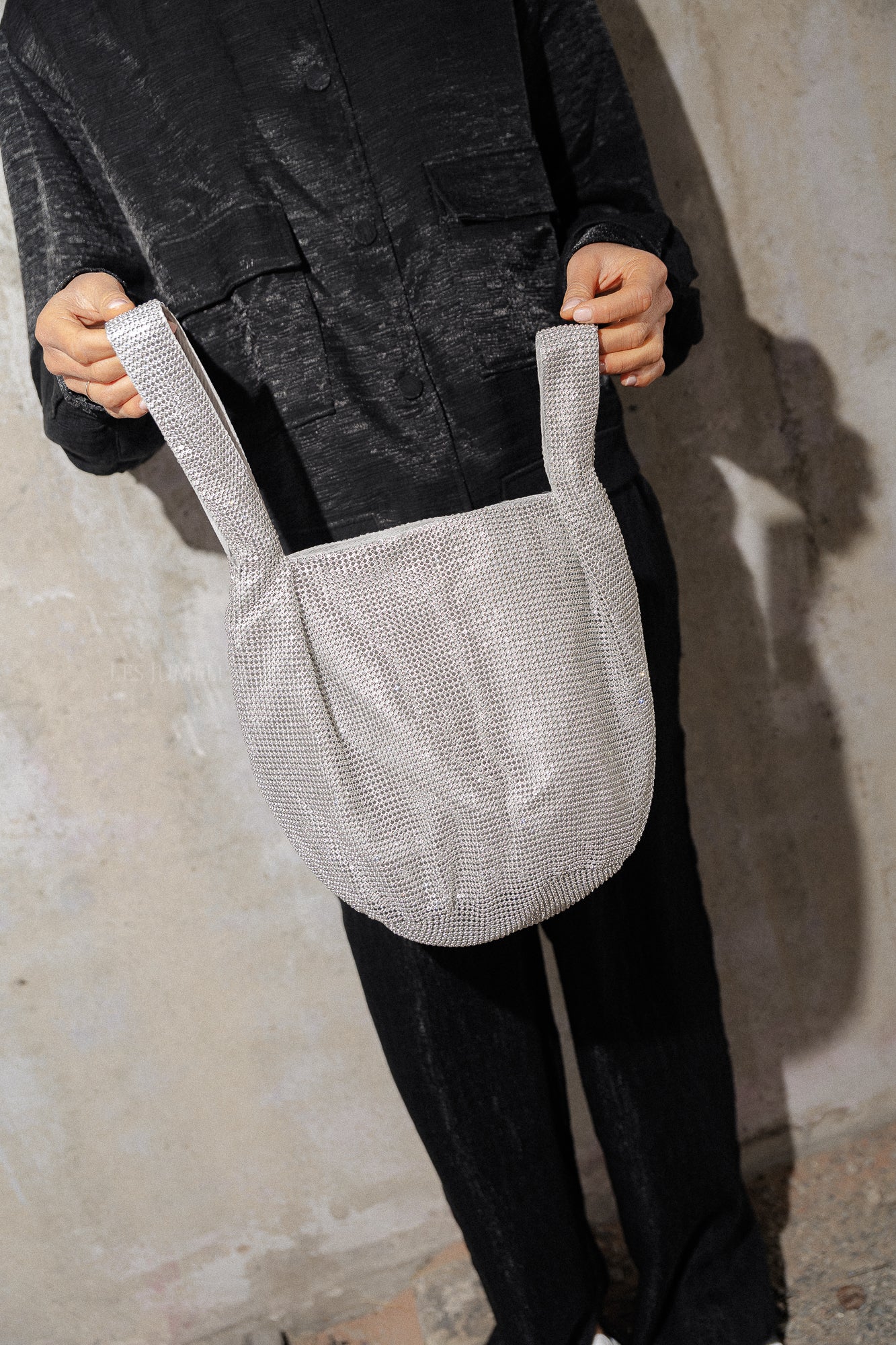 YASSilva bag show silver