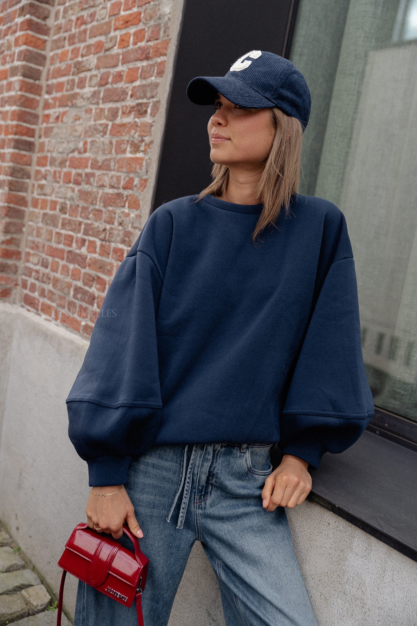 Anke Pullover navy blau