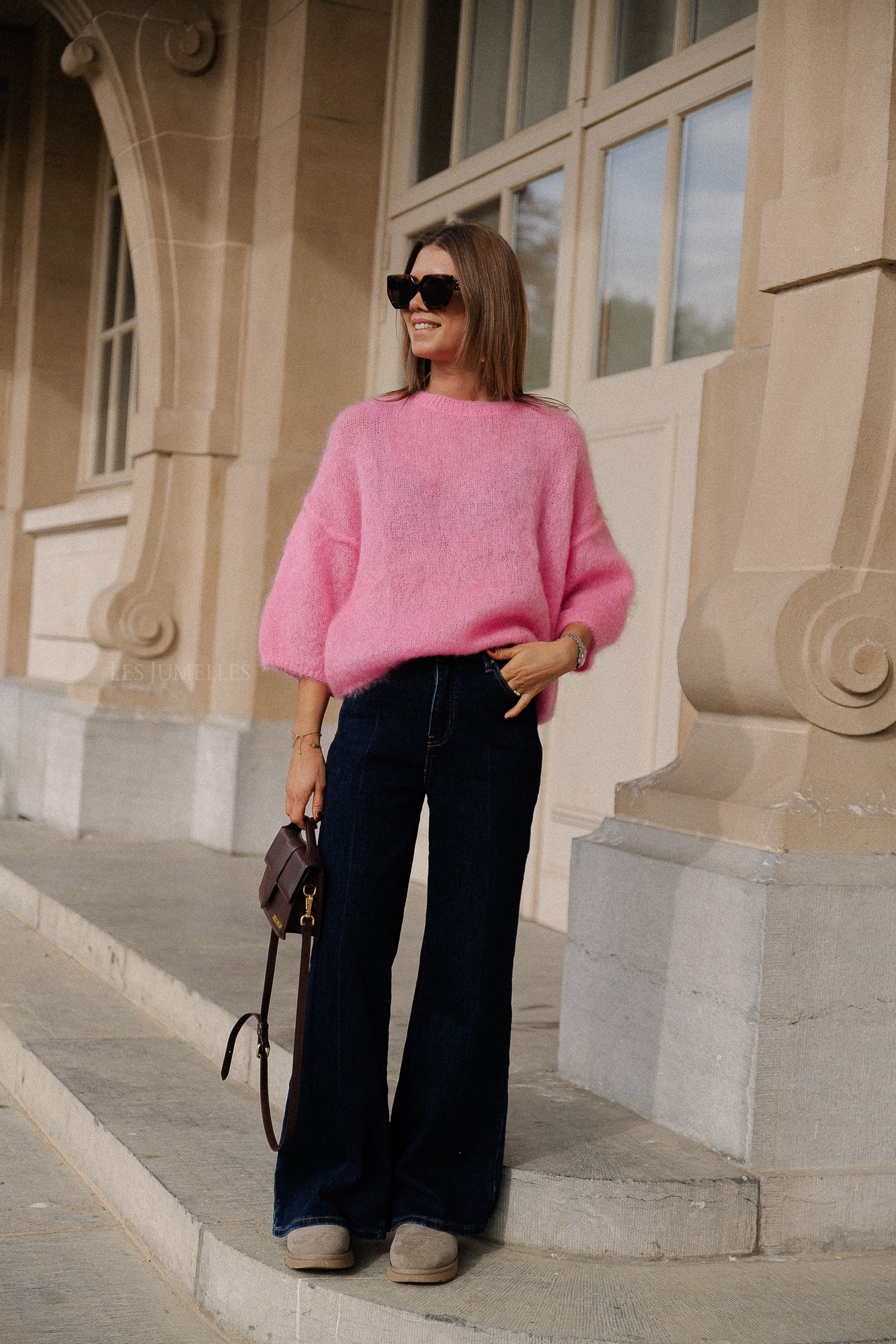 Nova Mohair-Pullover in Pink