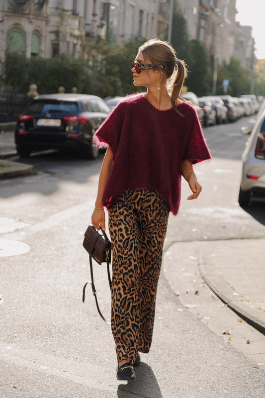 Les Jumelles Leah Hose Leopard