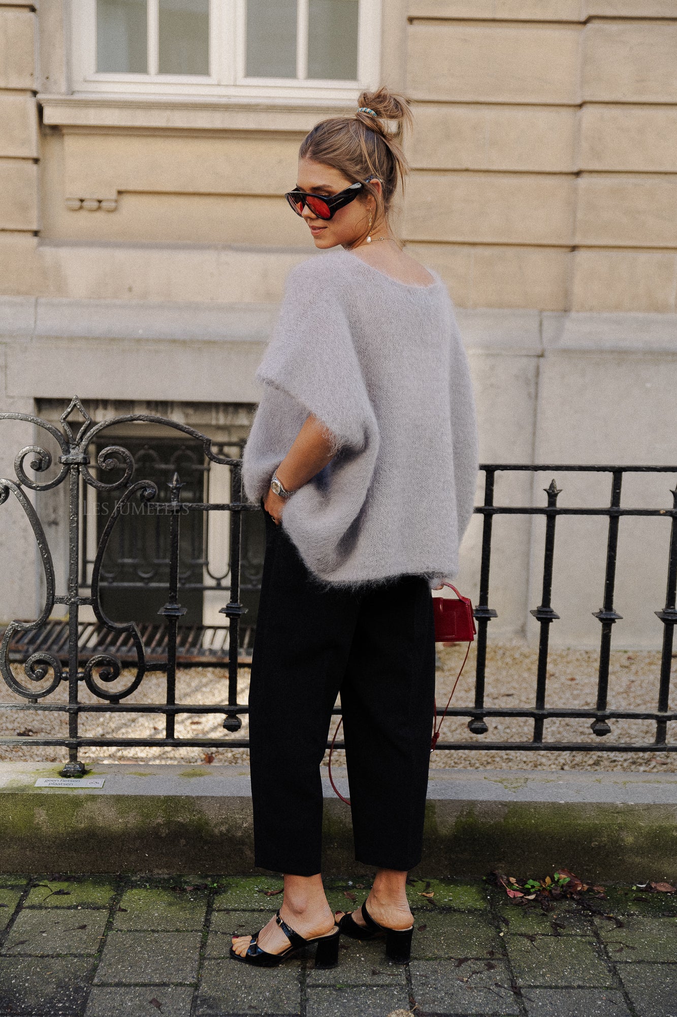 Odile Pullover grau