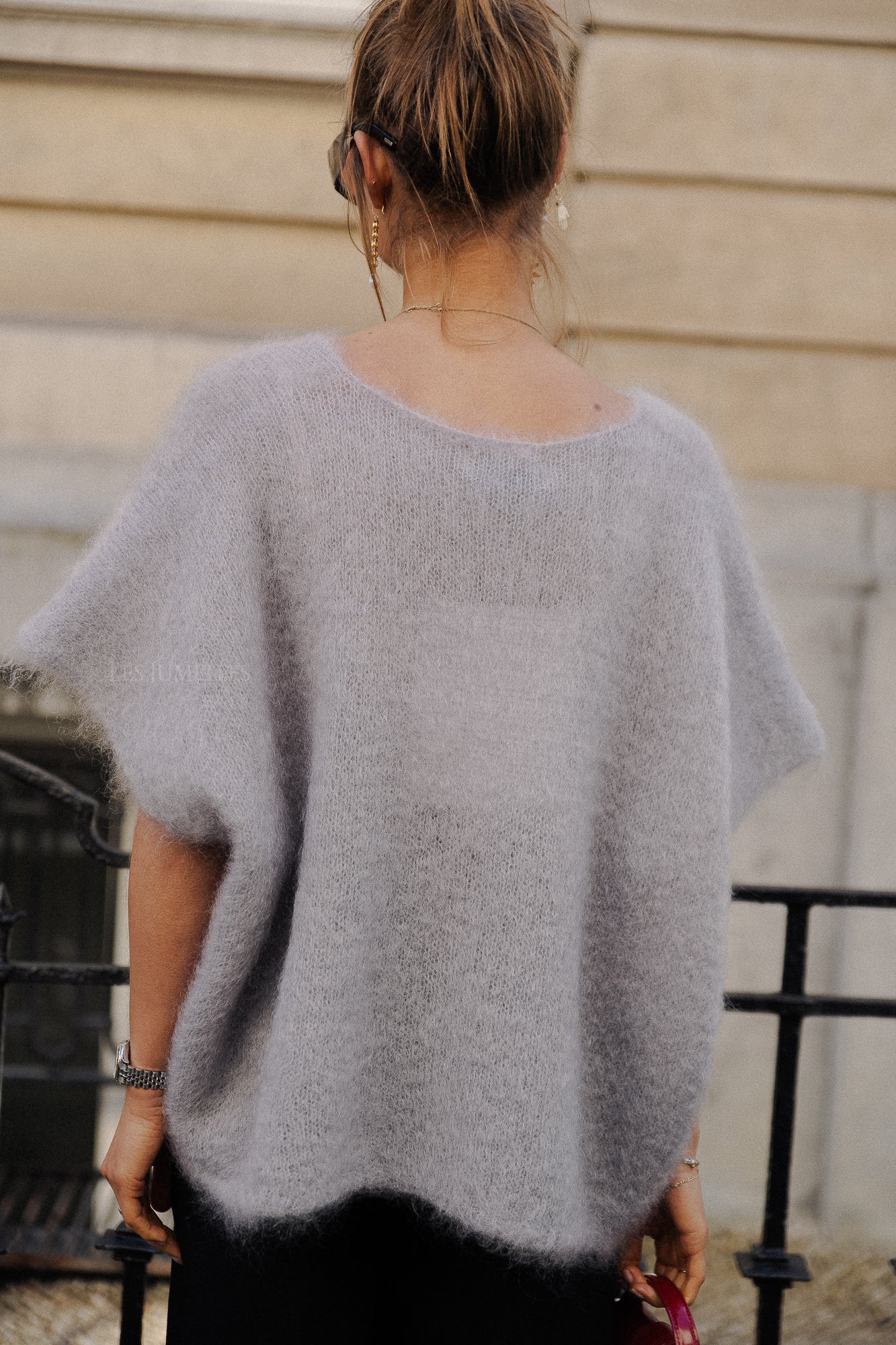 Odile Pullover grau