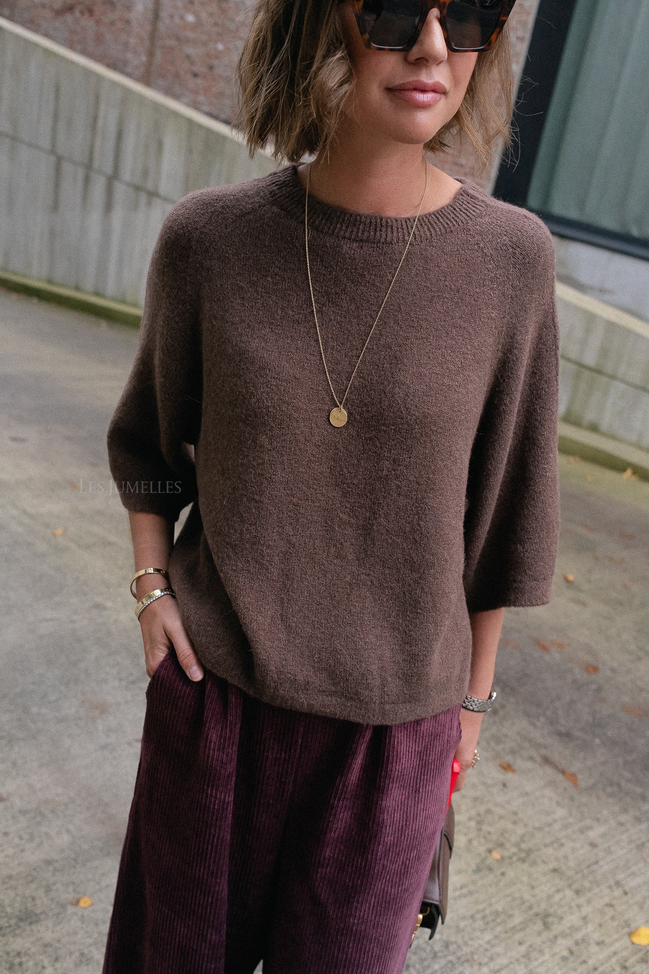 Monica Pullover Braun