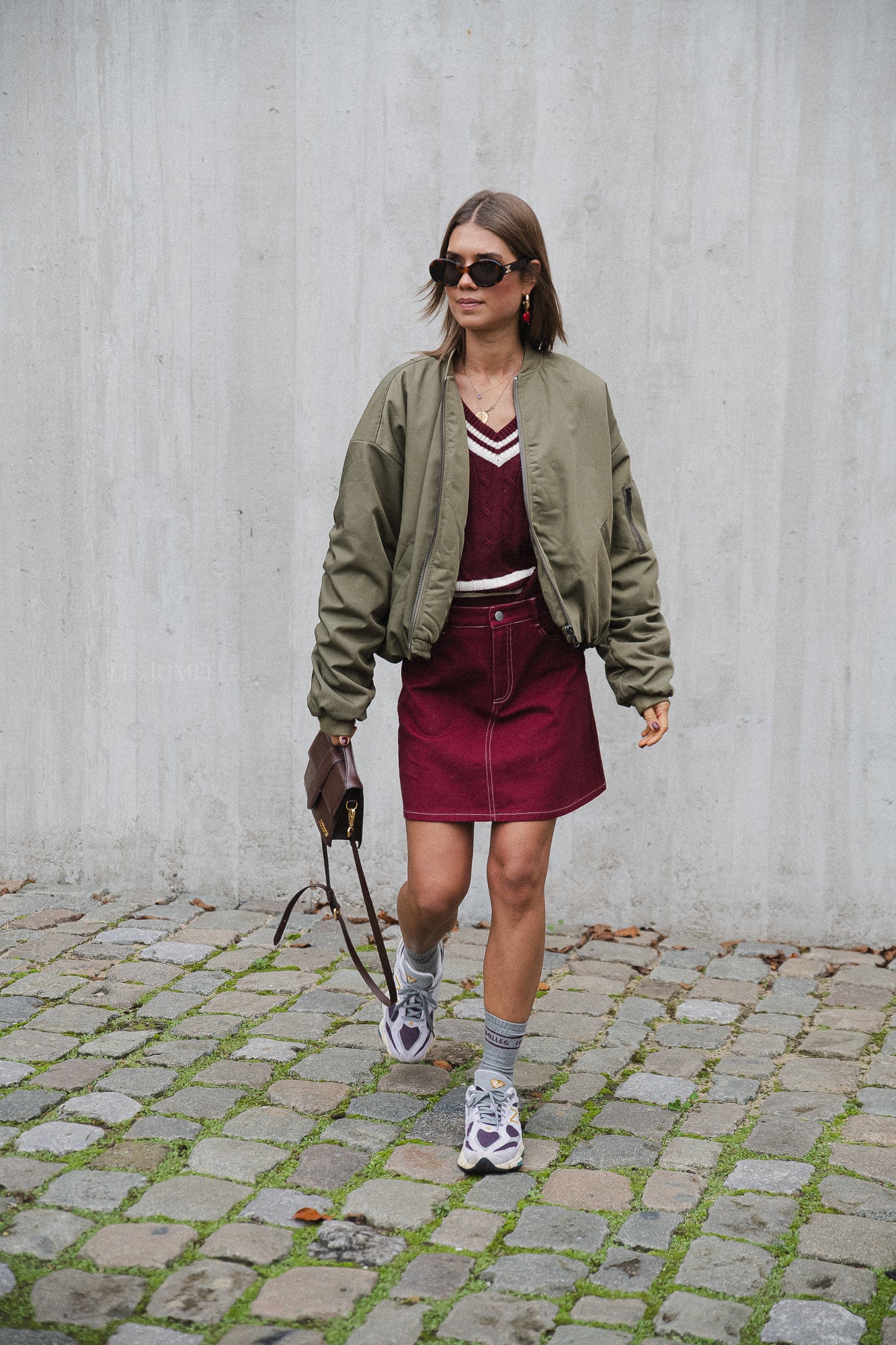 Brooke bomber jacket khaki