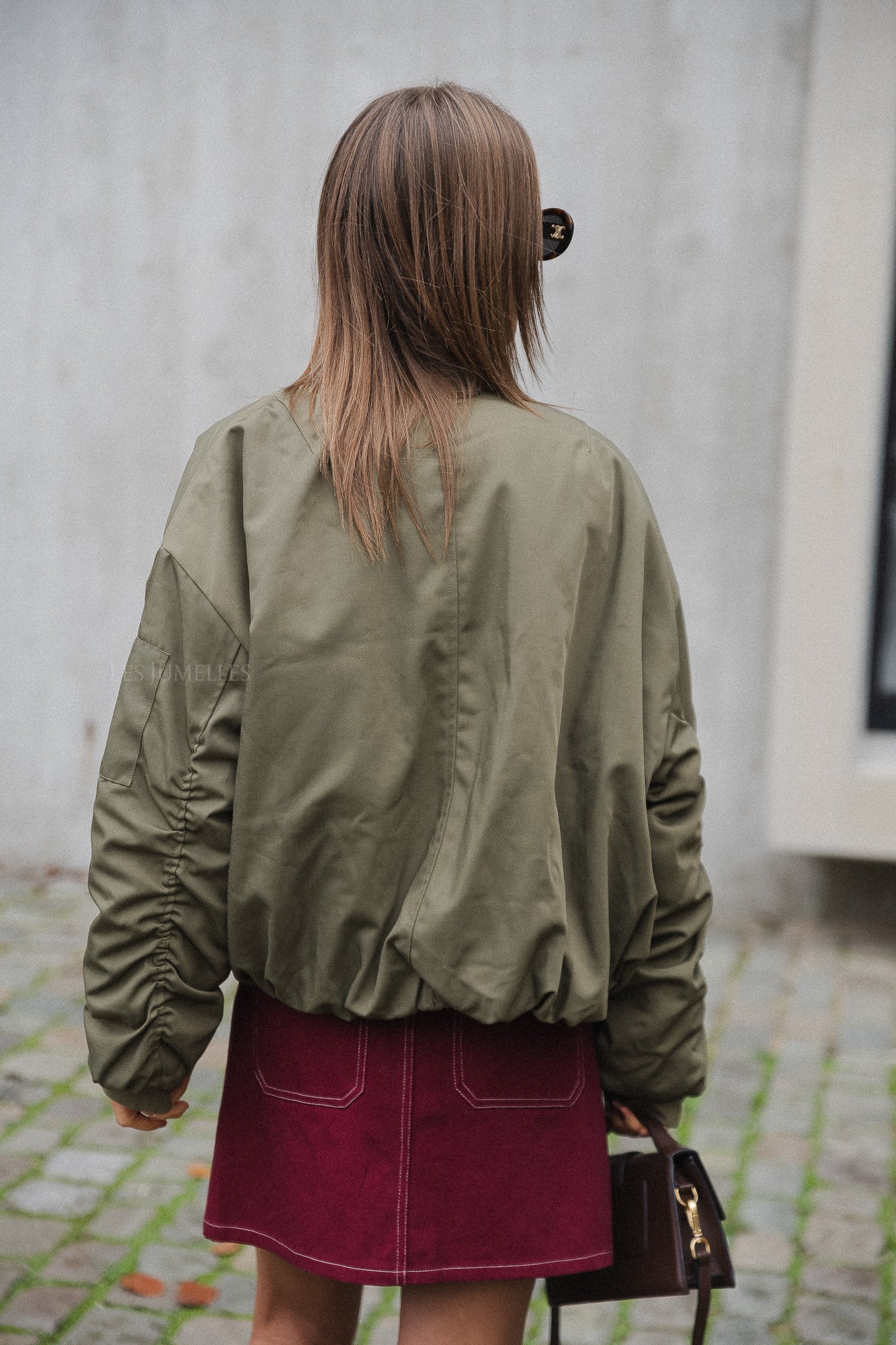 Brooke bomber jacket khaki