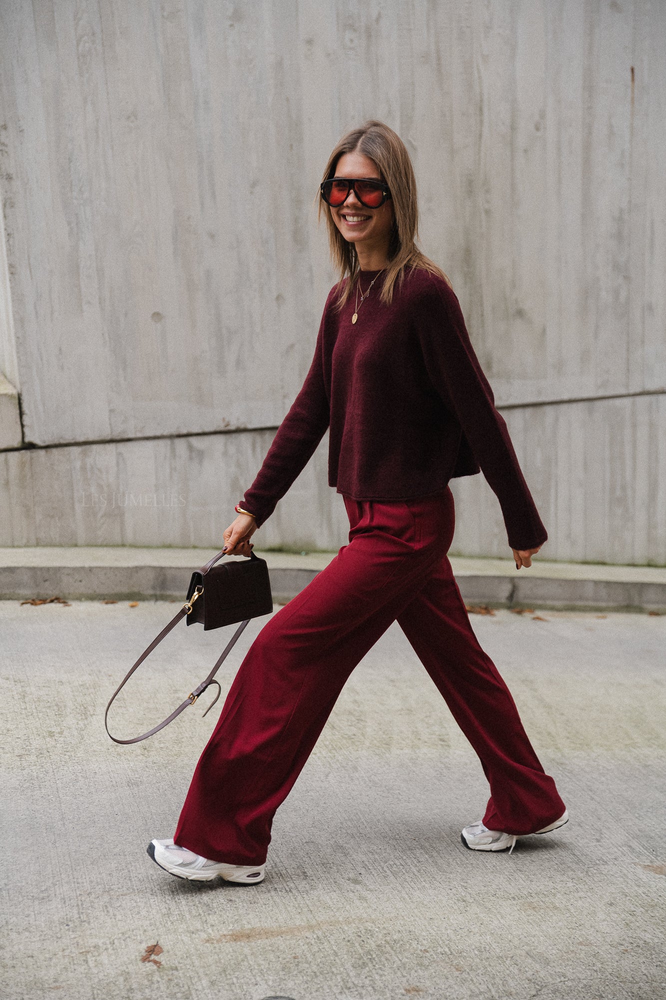 Florine trousers burgundy