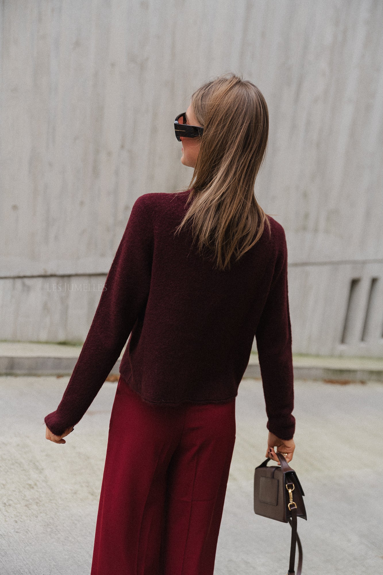 Florine trousers burgundy