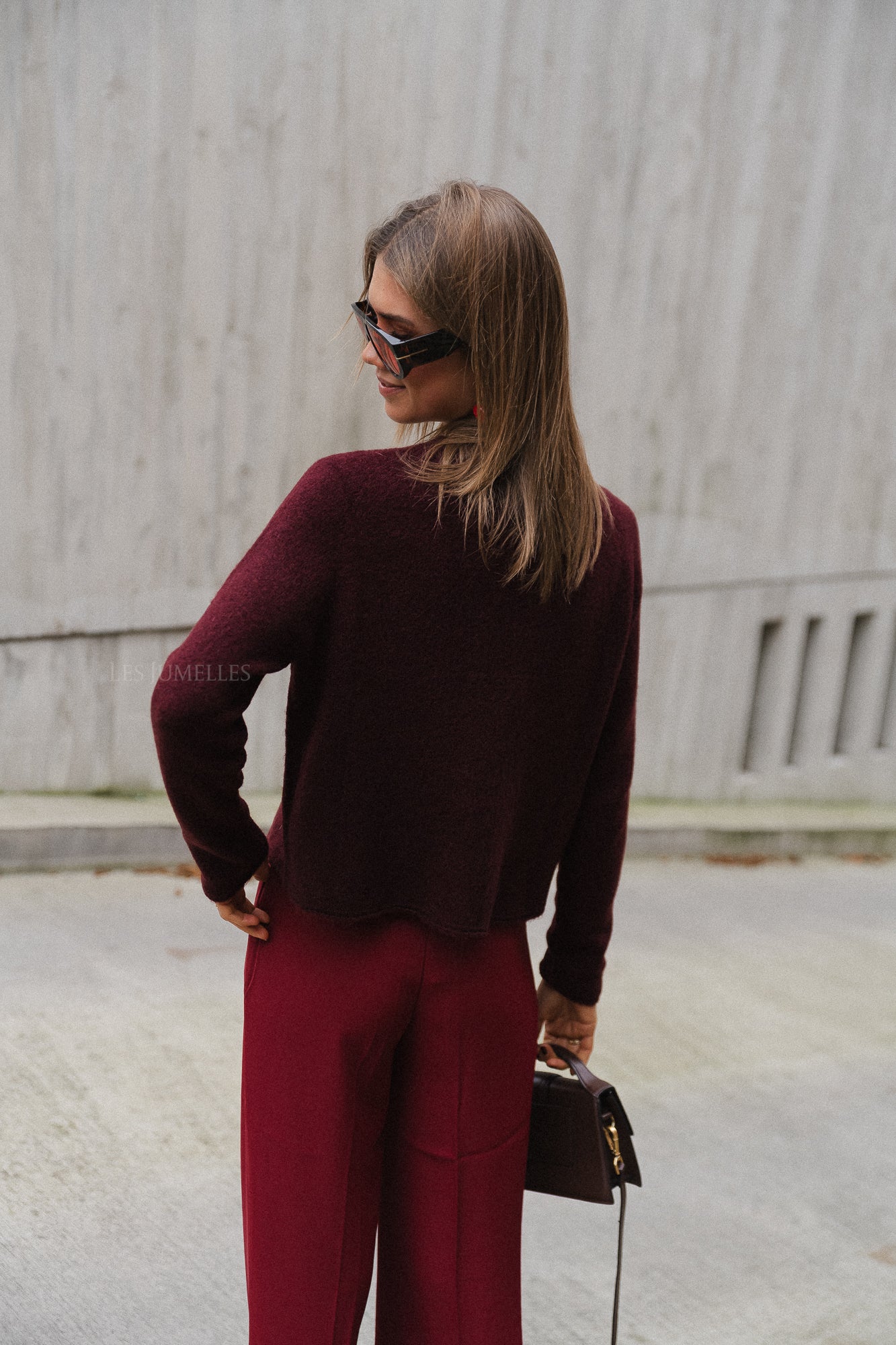 Florine trousers burgundy