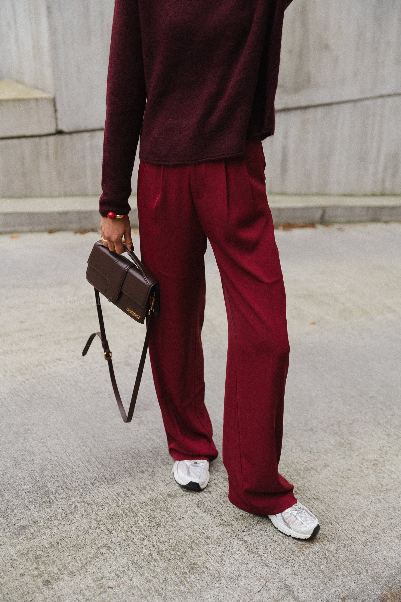 Florine trousers burgundy