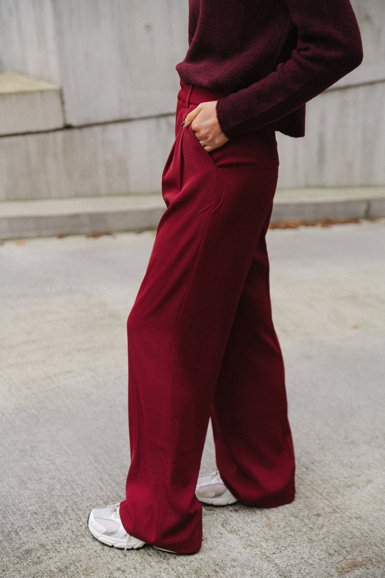 Florine trousers burgundy