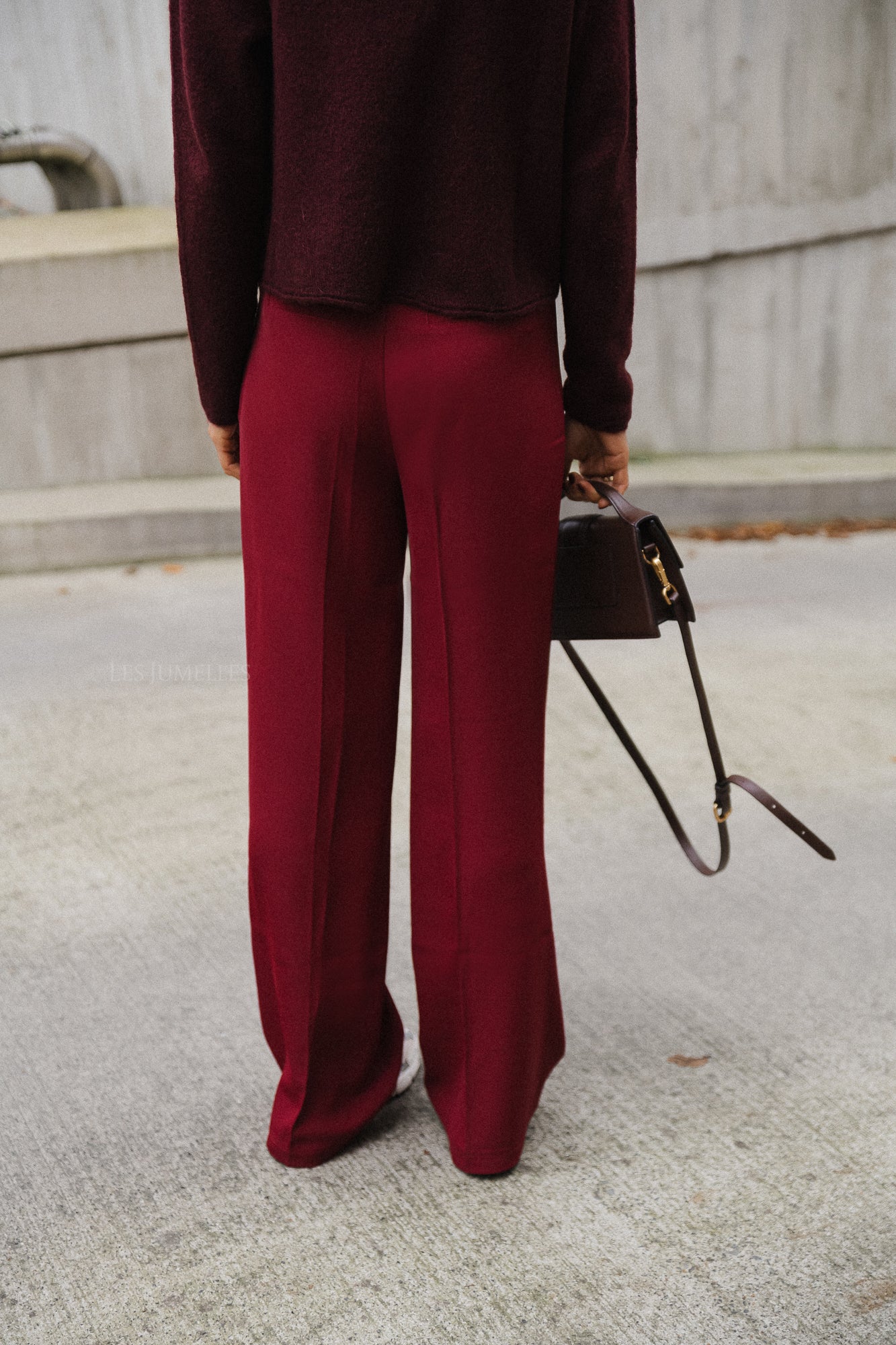 Florine trousers burgundy