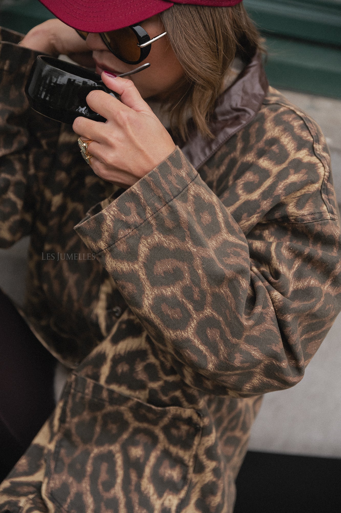 Megan leopard jacket