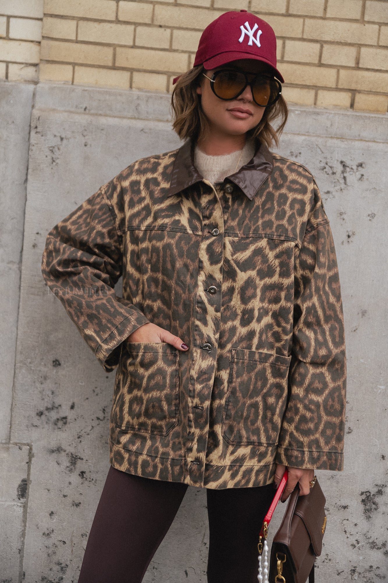 Megan leopard jacket