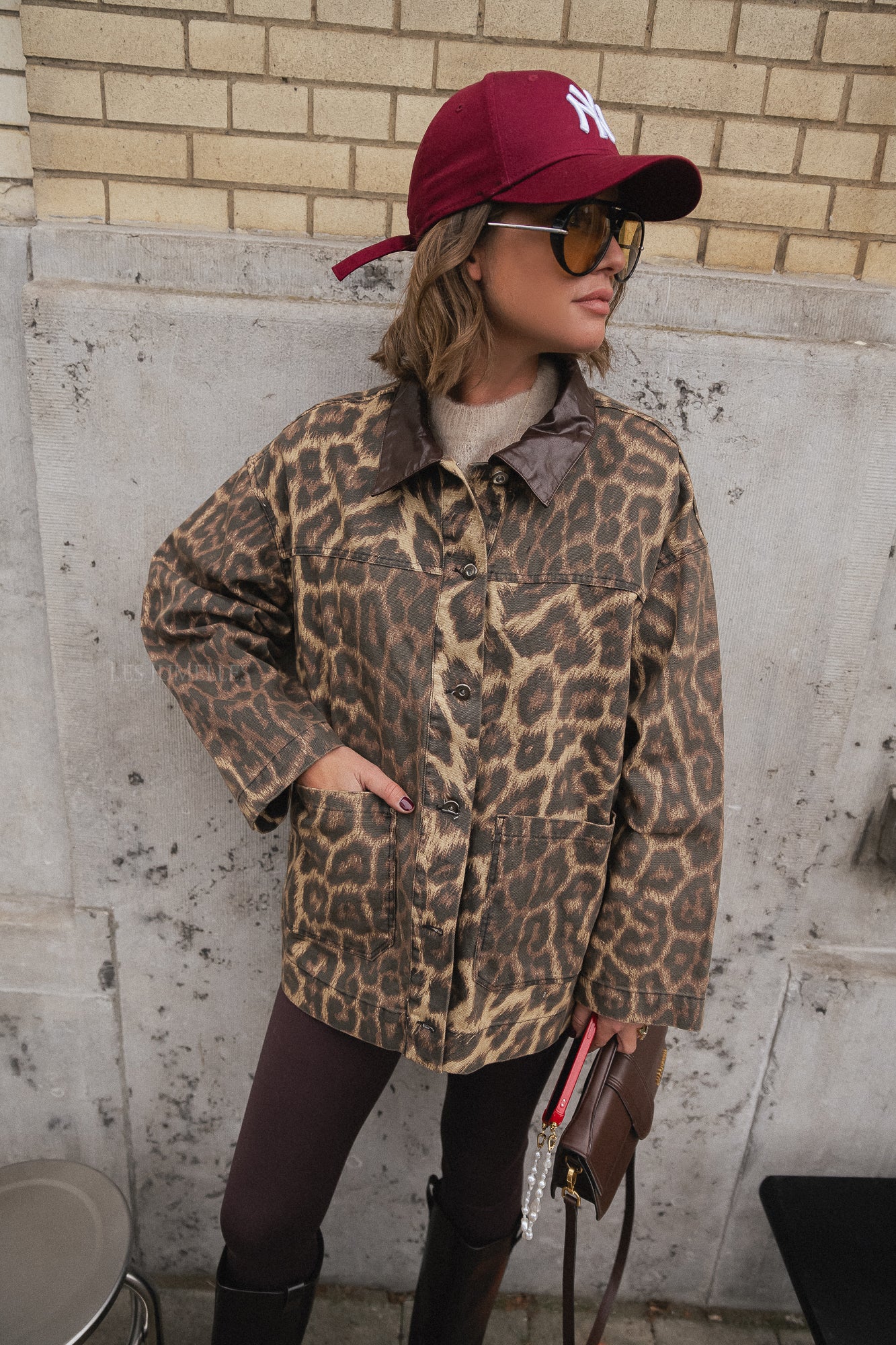 Megan leopard jacket