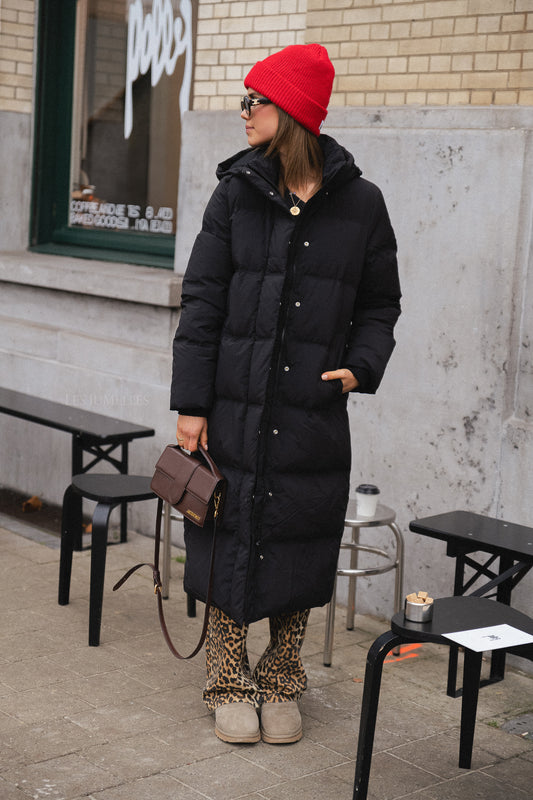 Les Jumelles SLFSofie-Nita redown coat black