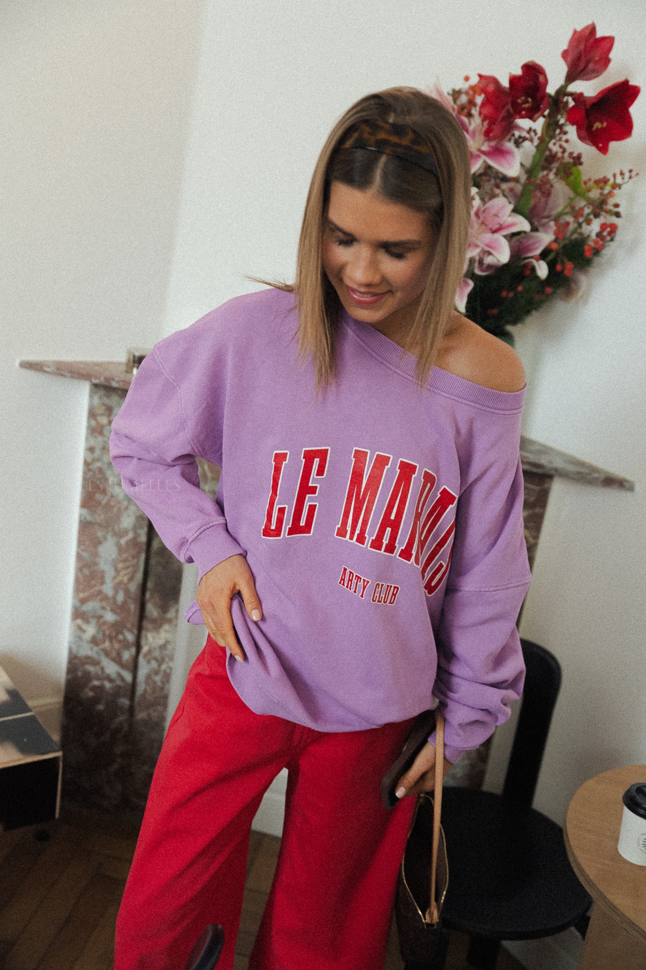 Le Marais sweater lilac