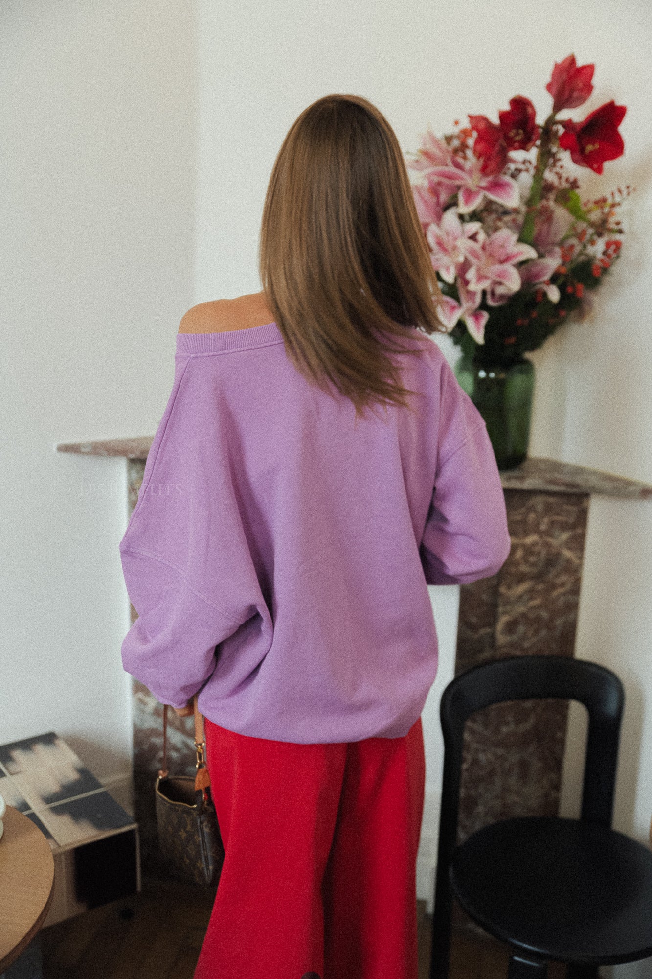 Le Marais sweater lilac