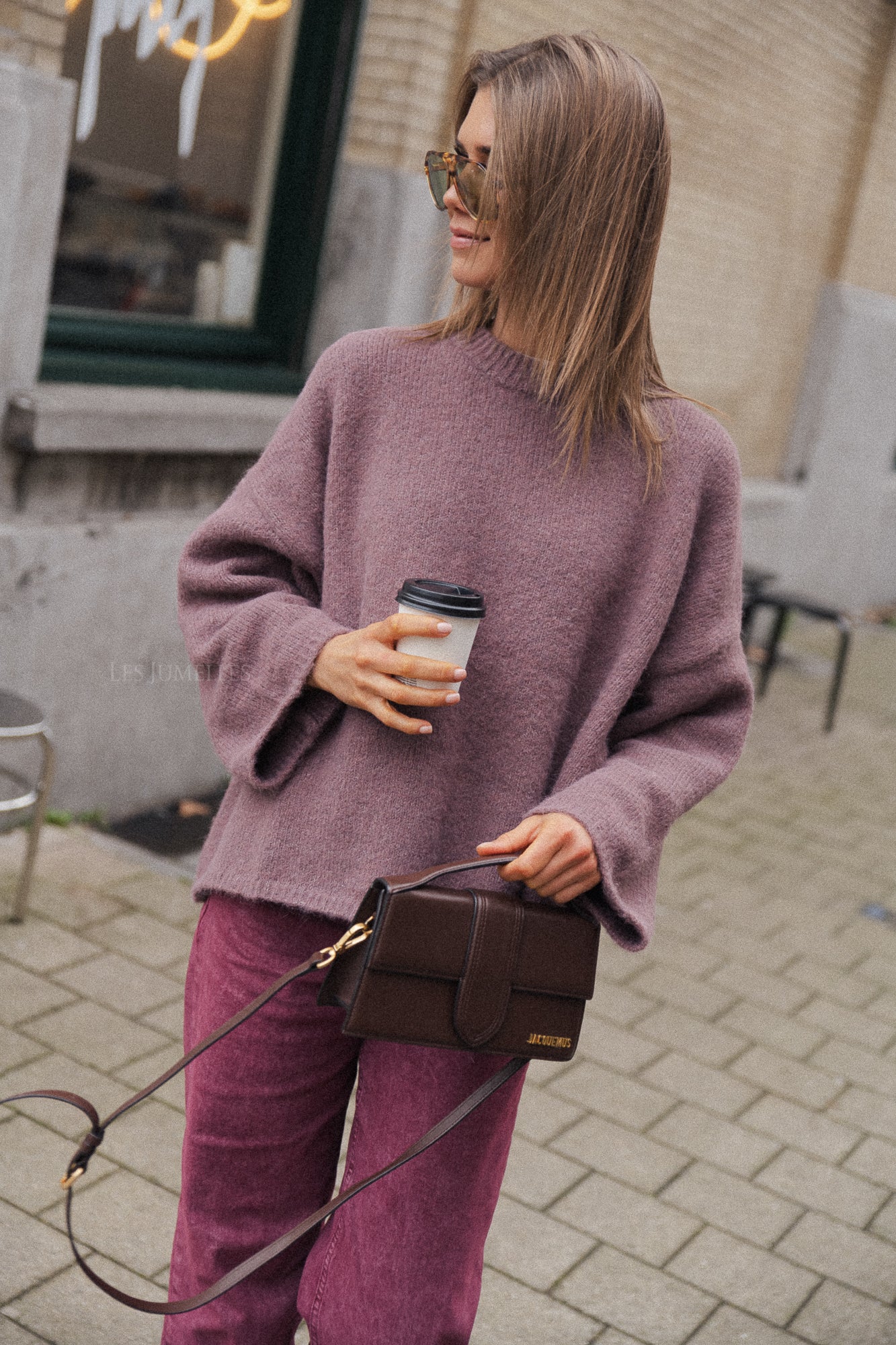 Oversize Ulva jumper flint