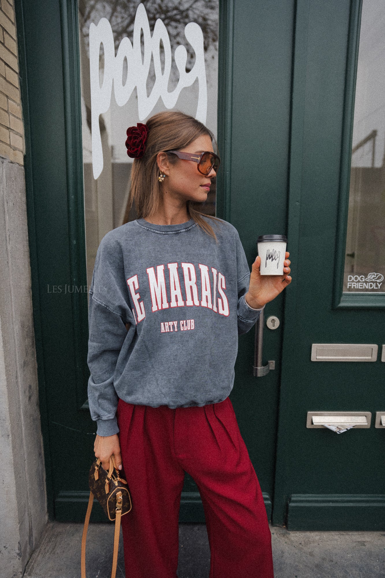 Le Marais sweater anthracite