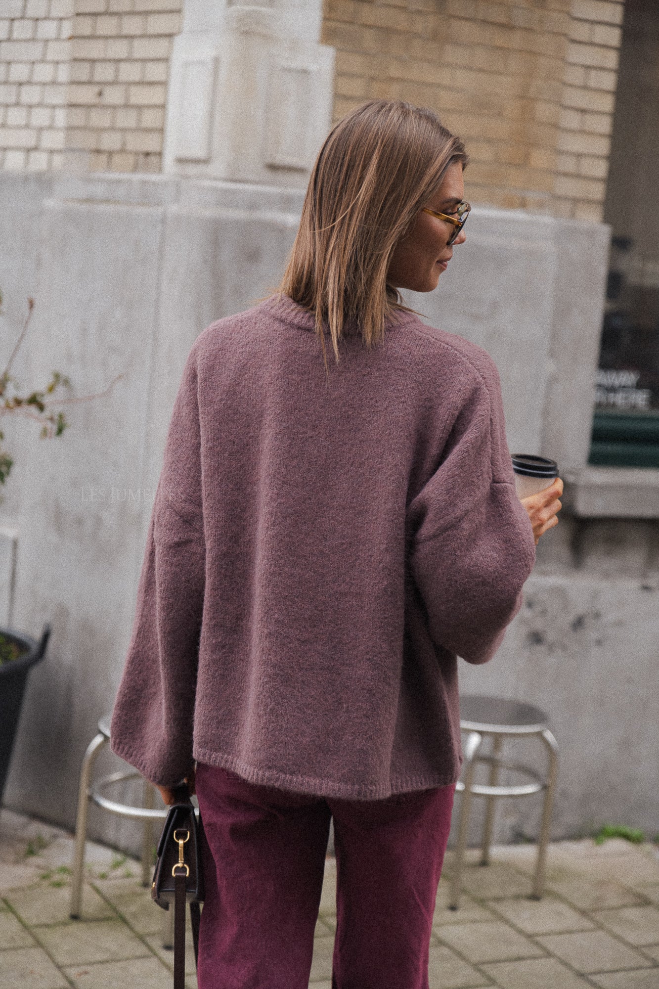 Oversize Ulva jumper flint