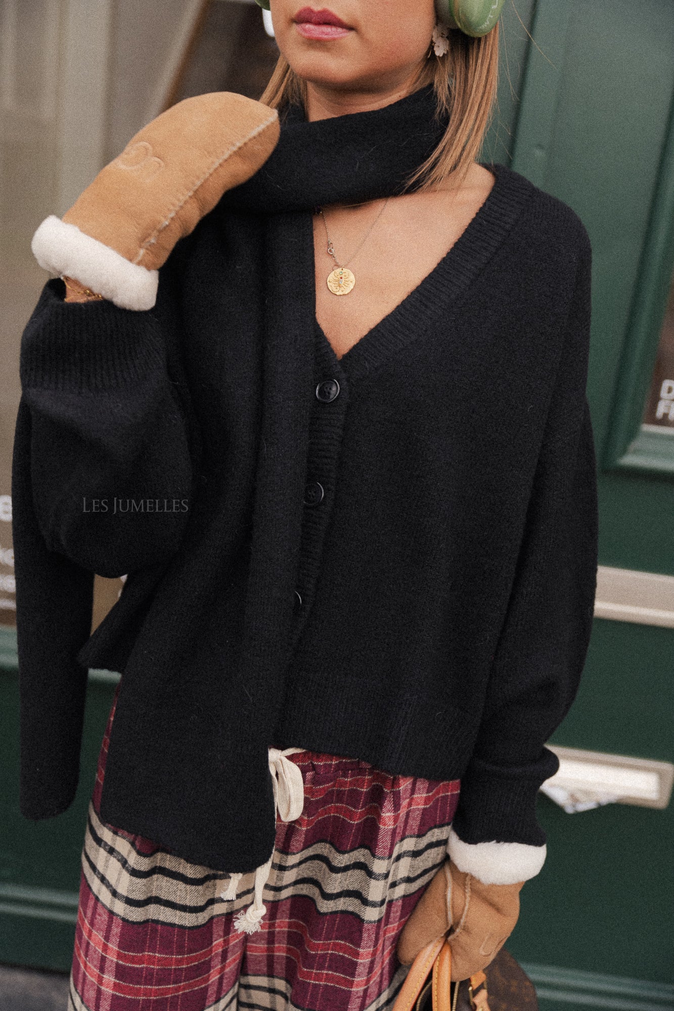 Xena cardigan black