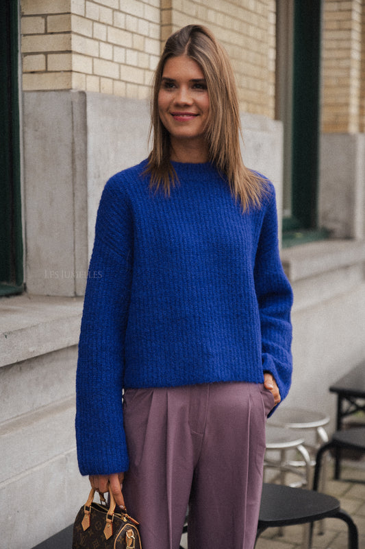 Les Jumelles Salome jumper spectrum blue