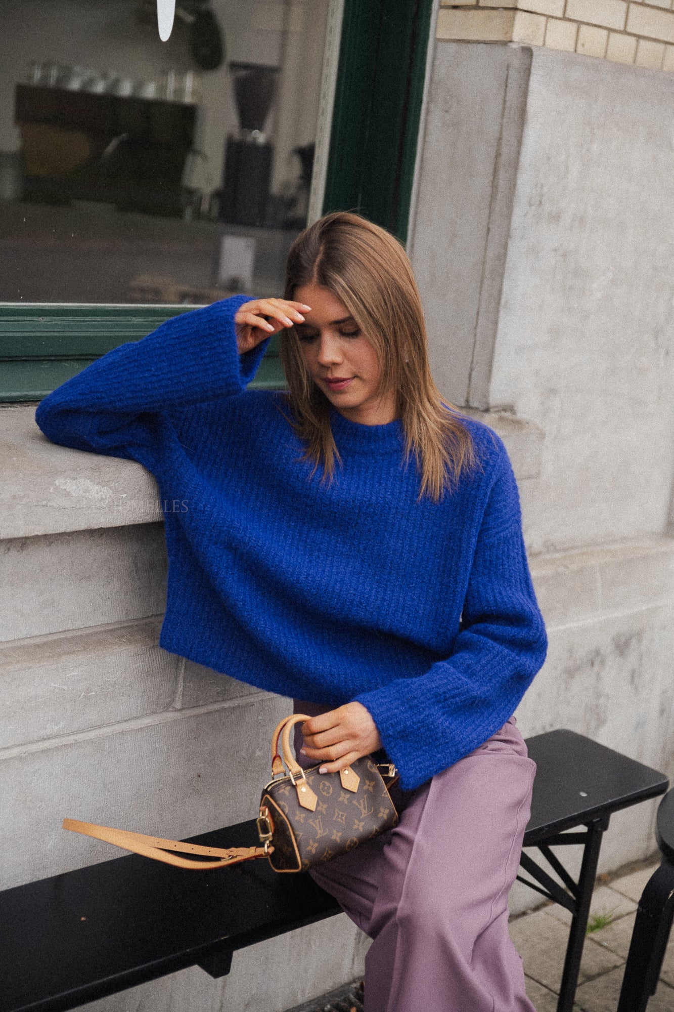 Salome jumper spectrum blue