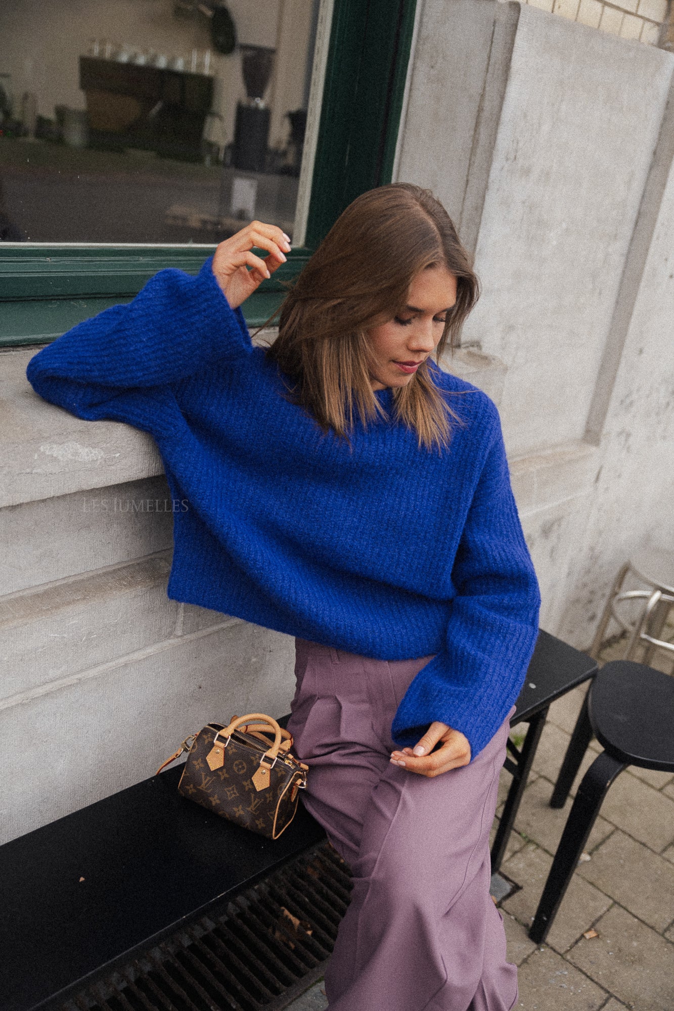 Salome jumper spectrum blue