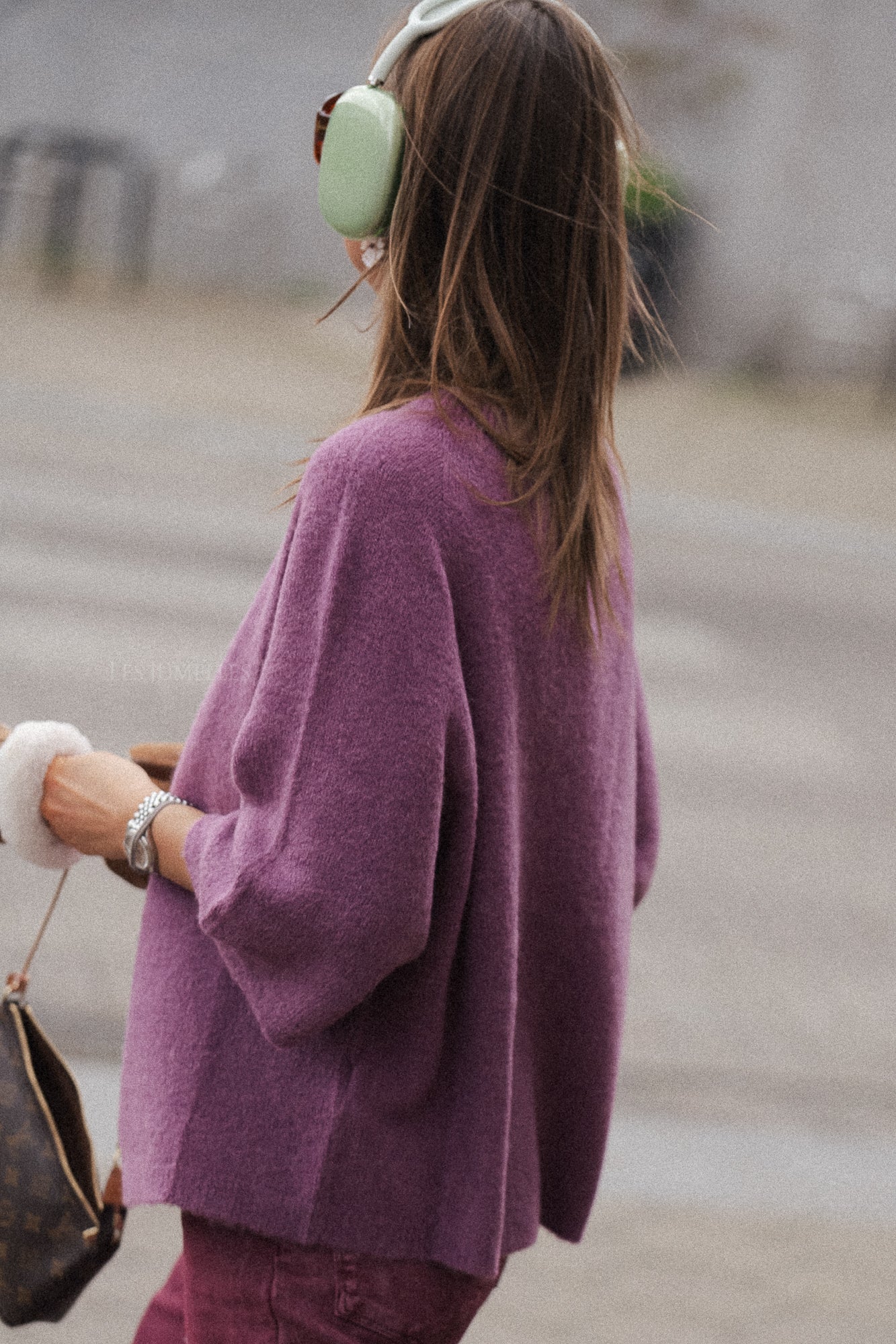 Monica jumper mauve