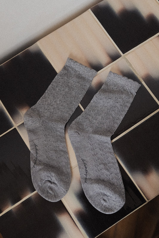 Les Jumelles Leomy Cotta Socken Smoked Gray