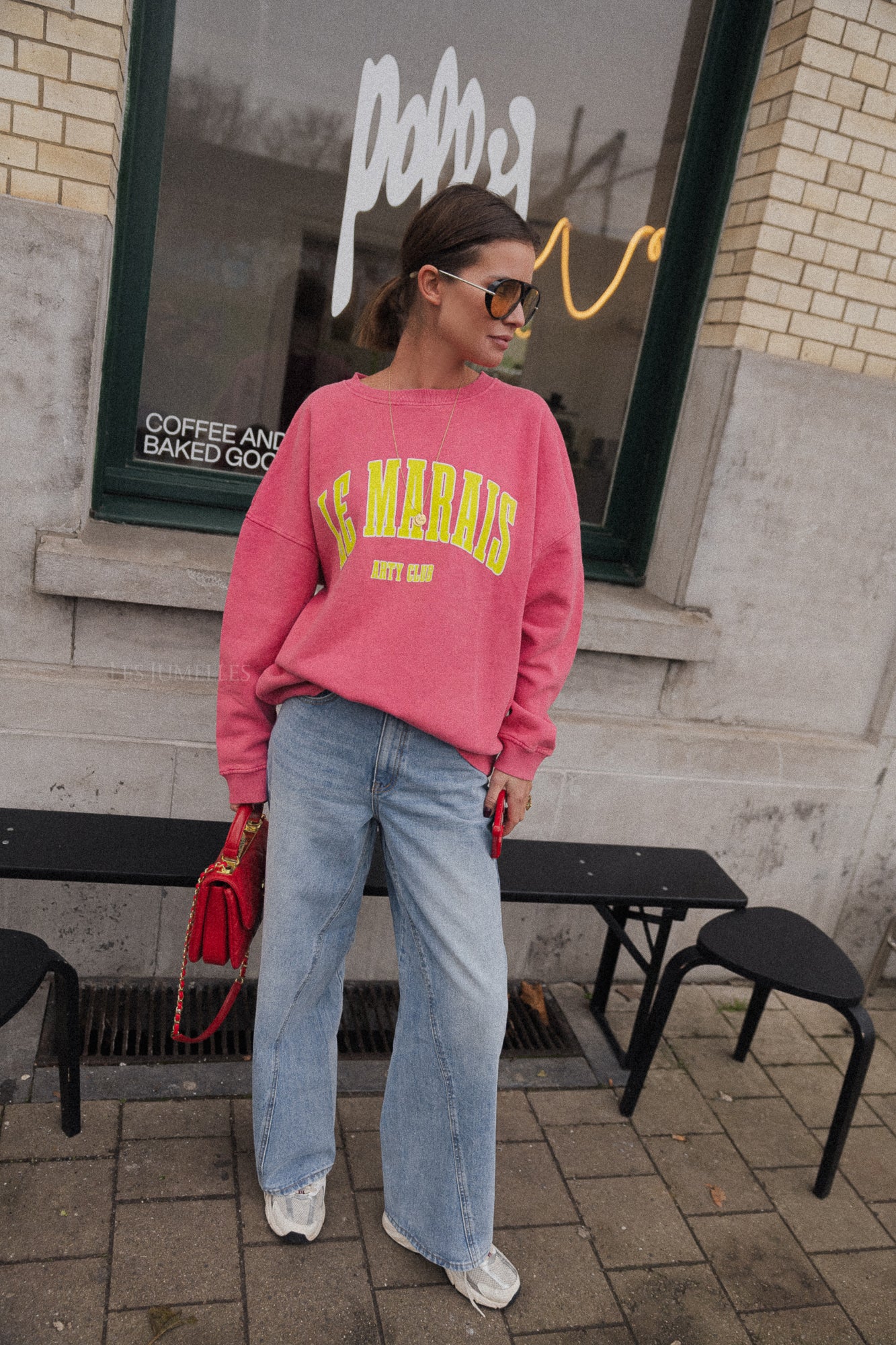 Le Marais sweater candy pink