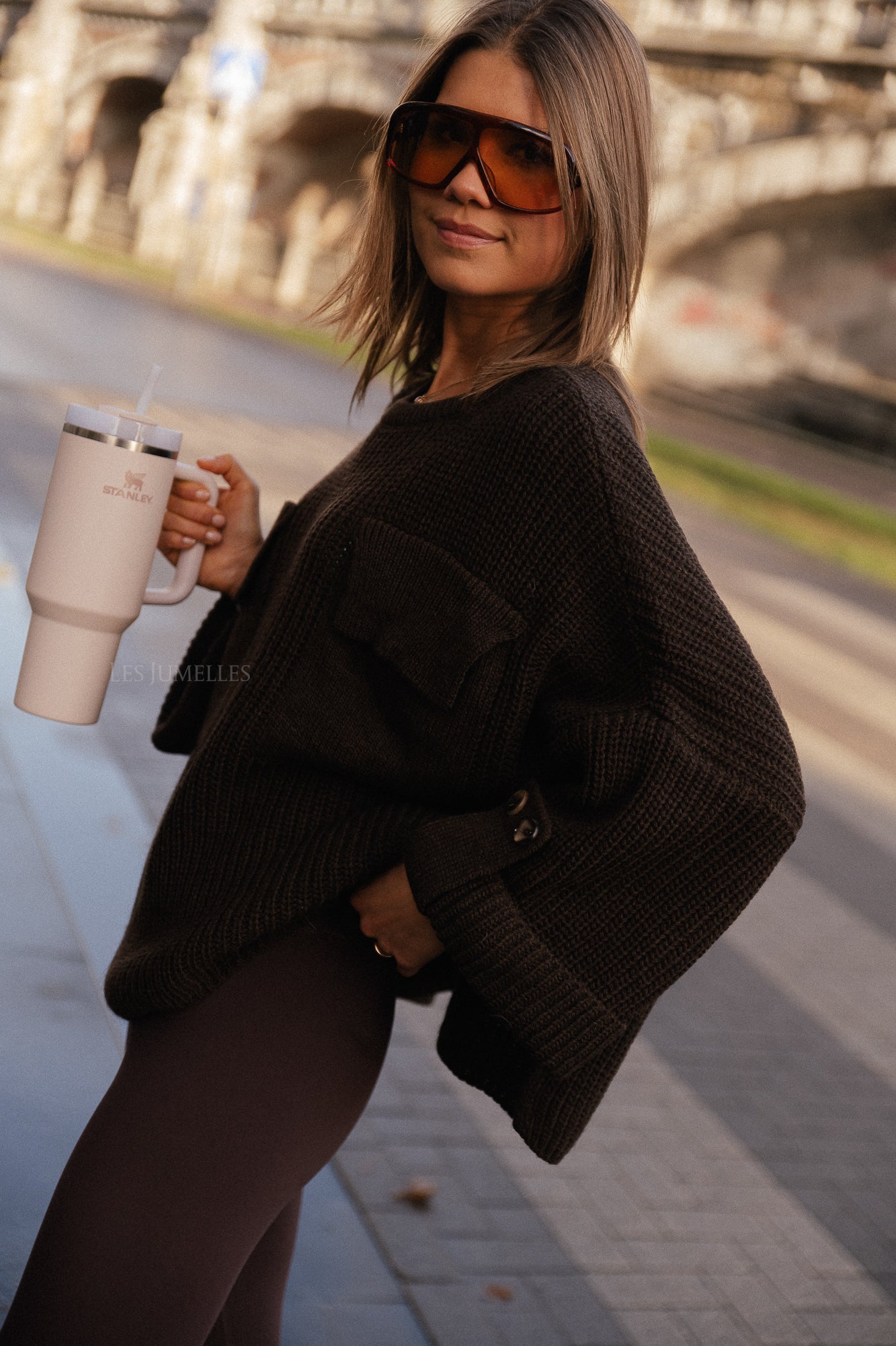 Noemie Strickpulli heiße Schokolade