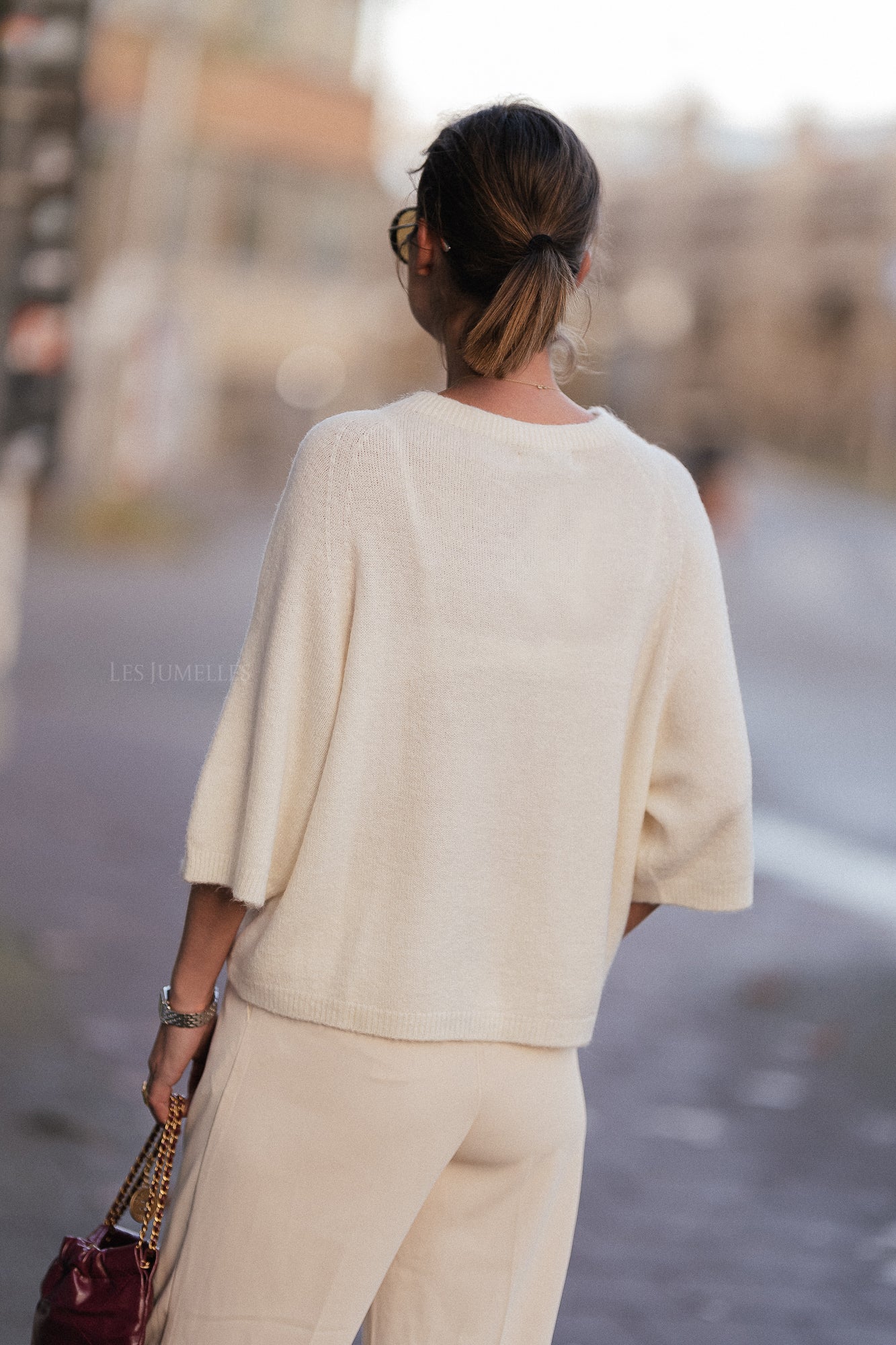 Monica Pullover Ecru