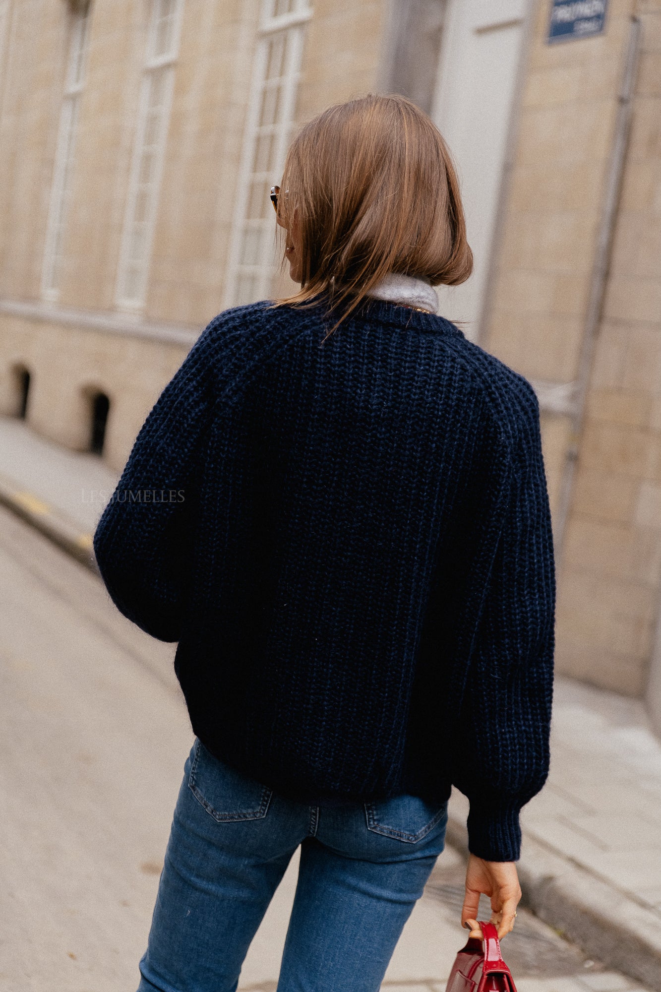 Alix Strickjacke navy